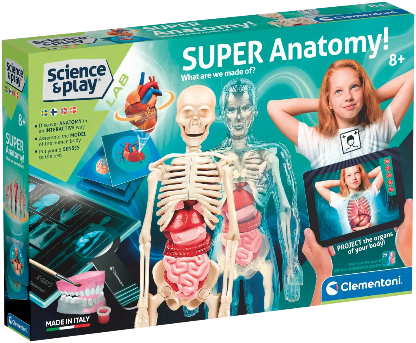 Clementoni Anatomia Super -tiedesetti - 1