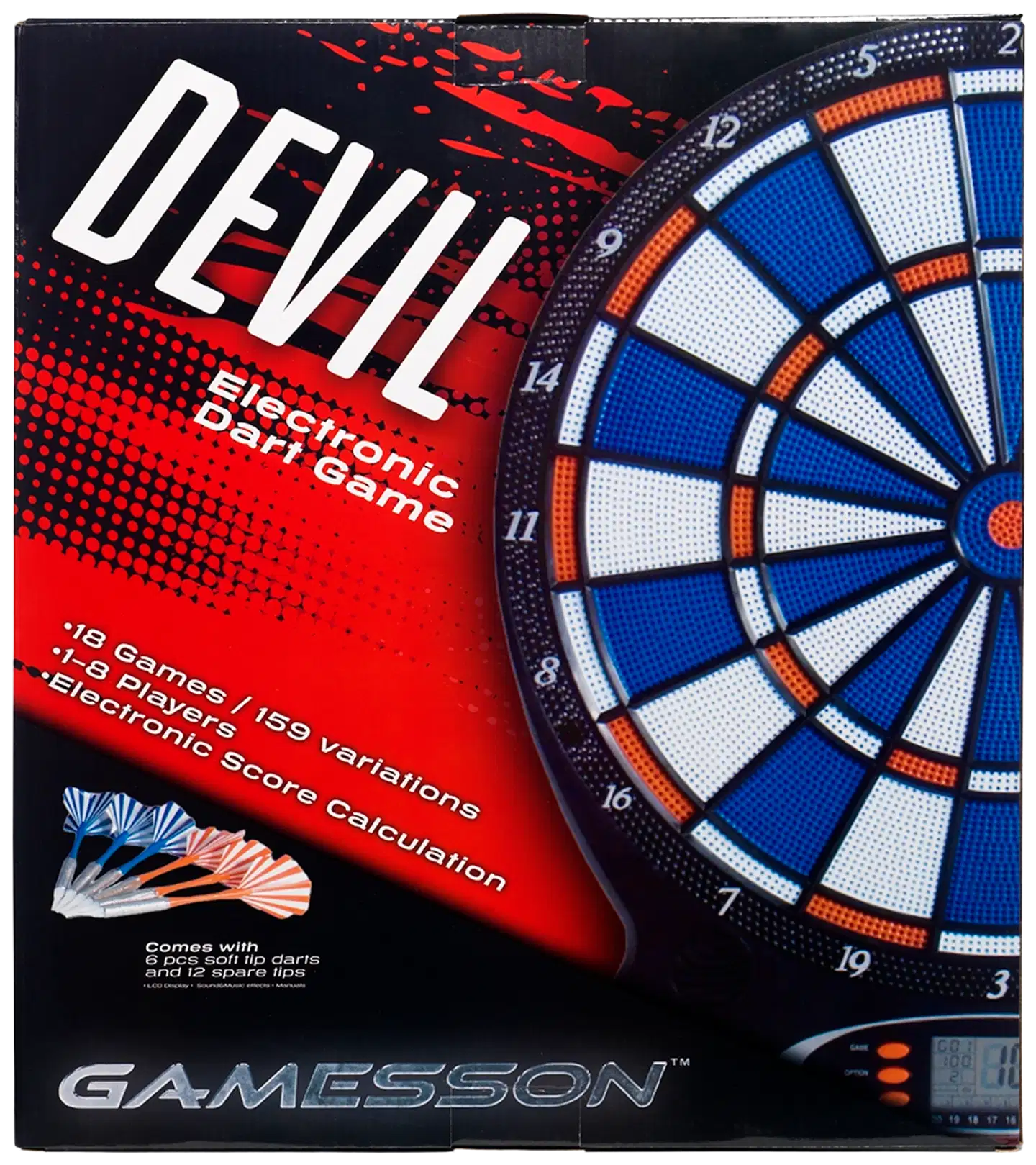 Gamesson elektroninen darts-taulu Devil - 3