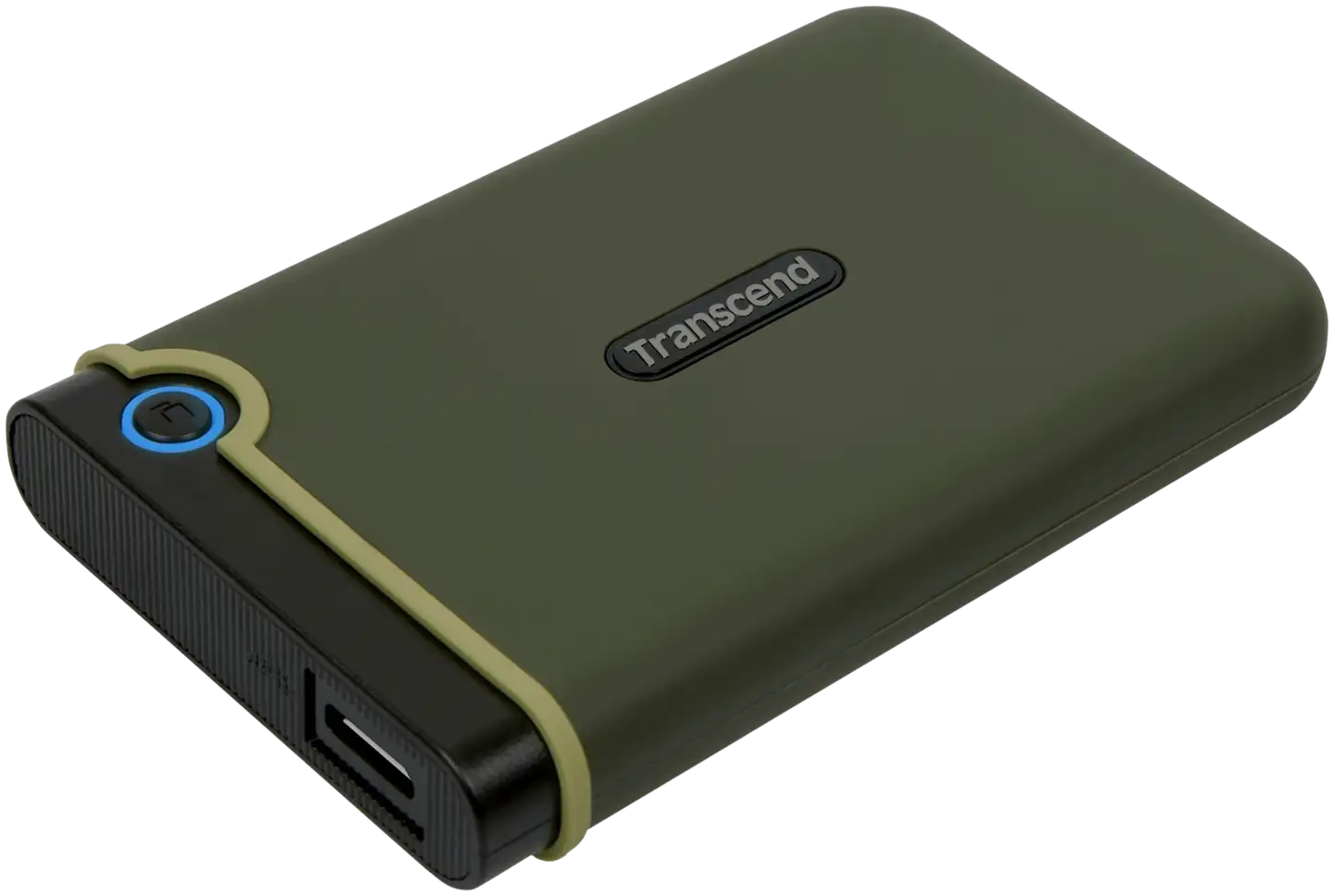 Transcend ulkoinen HDD-kiintolevy StoreJet 25M3 2TB USB 3.0 oliivinvihreä - 1