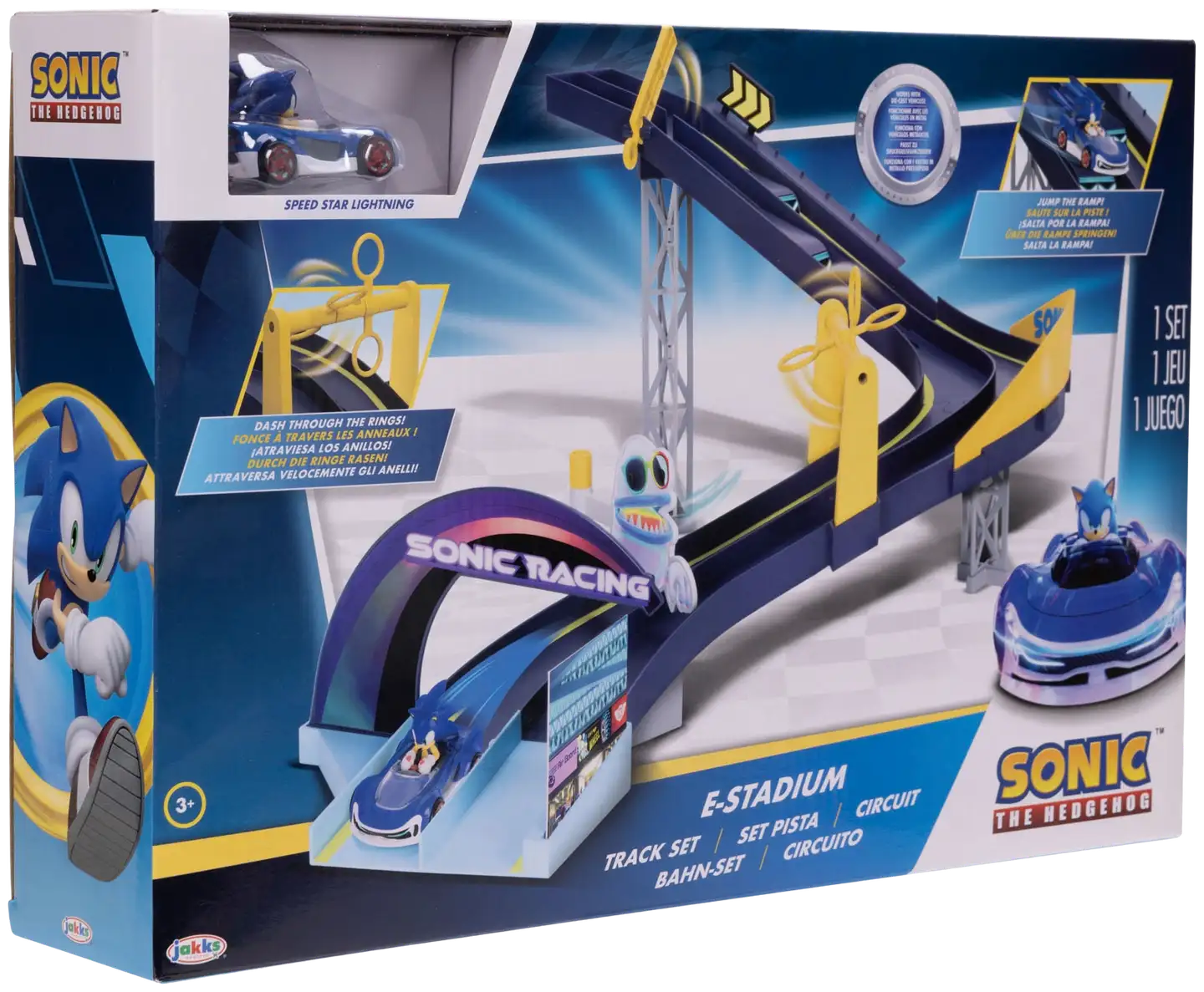 Sonic e-stadium ratasarja 1:64 die cast - 5
