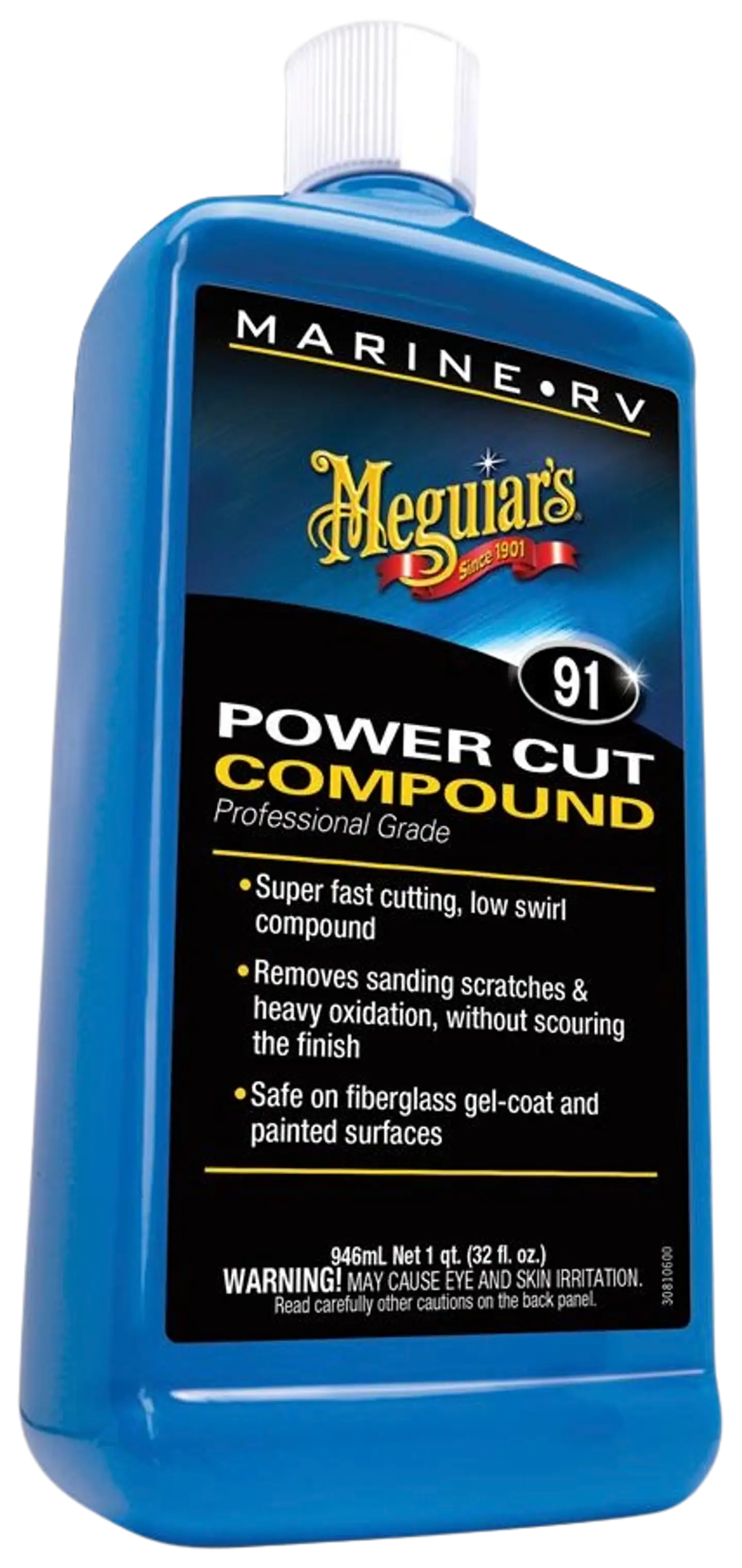 Meguiars marine pro grade power cut compound kiilloitusaine