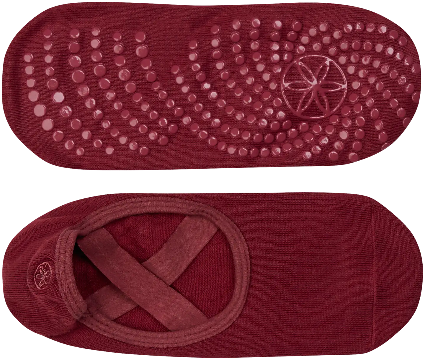 Gaiam joogasukat Grippy Yoga Barre - CHERRY - 2
