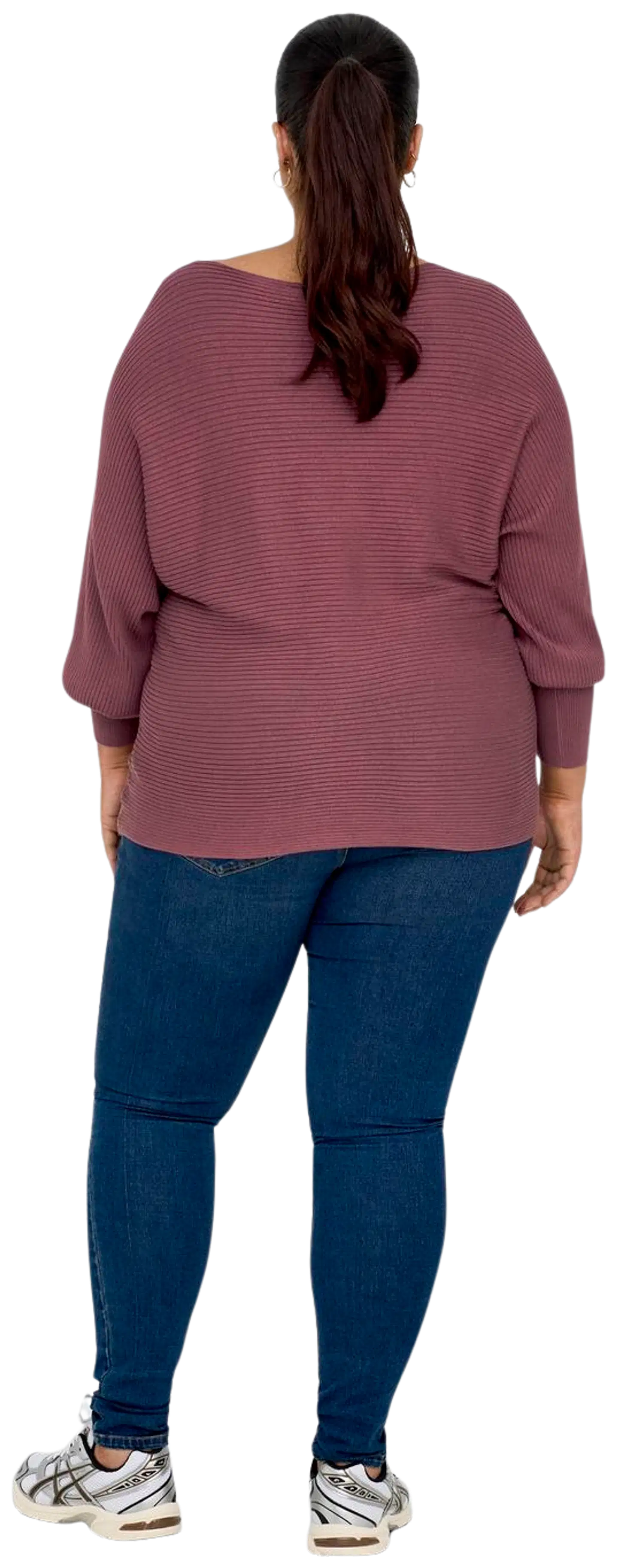 Only Carmakoma naisten neule Carnew Adaline - Rose Brown - 6