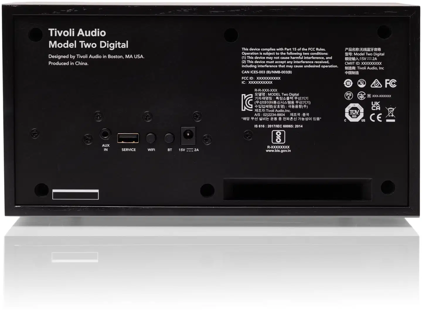 Tivoli Audio langaton kaiutin Model Two Digital musta/musta - 3