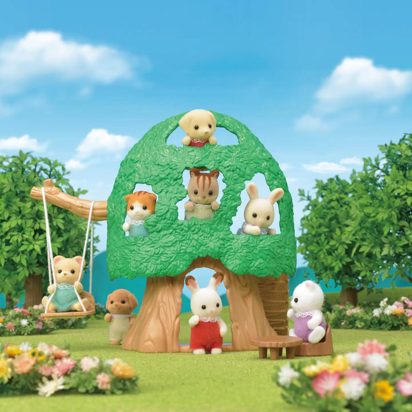 Sylvanian Families Vauvojen seikkailupuumaja - 7
