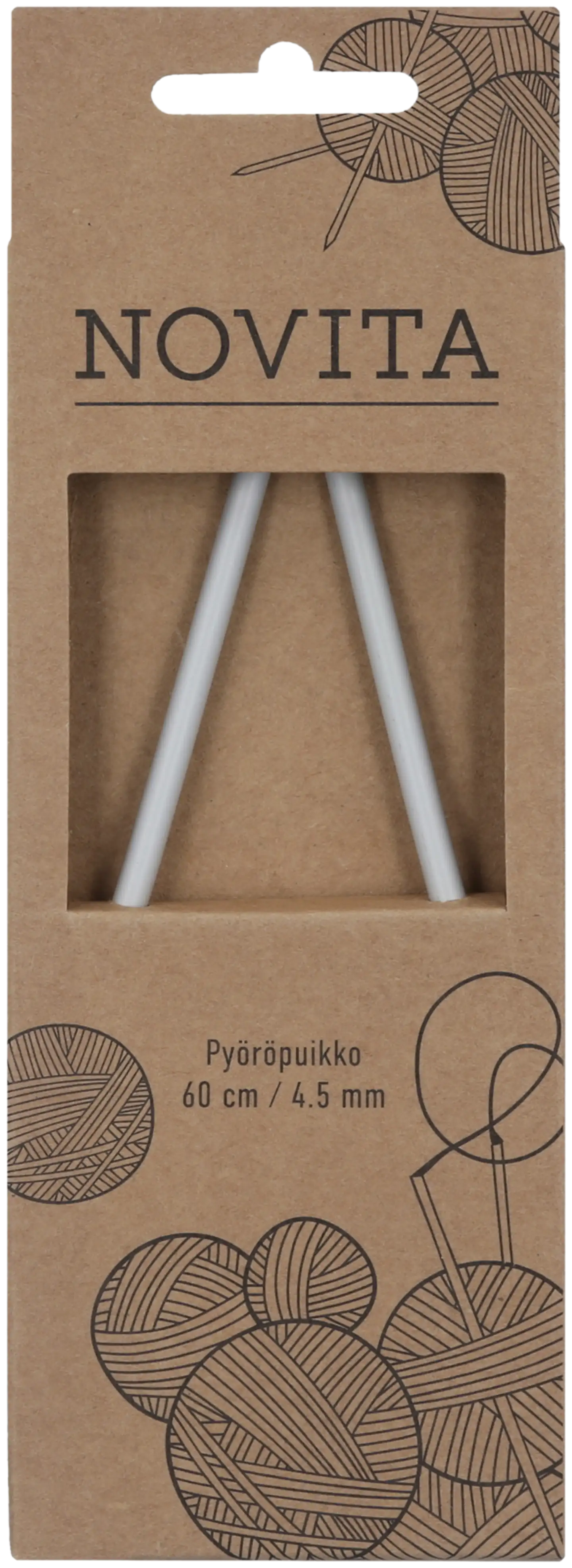 Novita Pyöröpuikko 60 cm - 4,5mm - 1