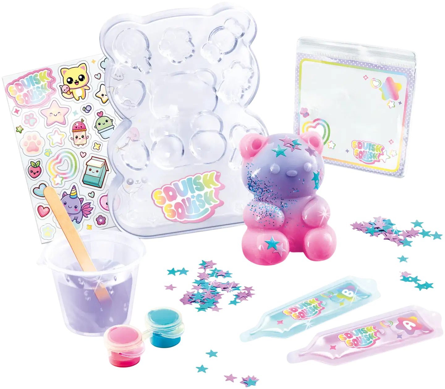 Squish Squish Squishy Kit DIY-pakkaus - 2