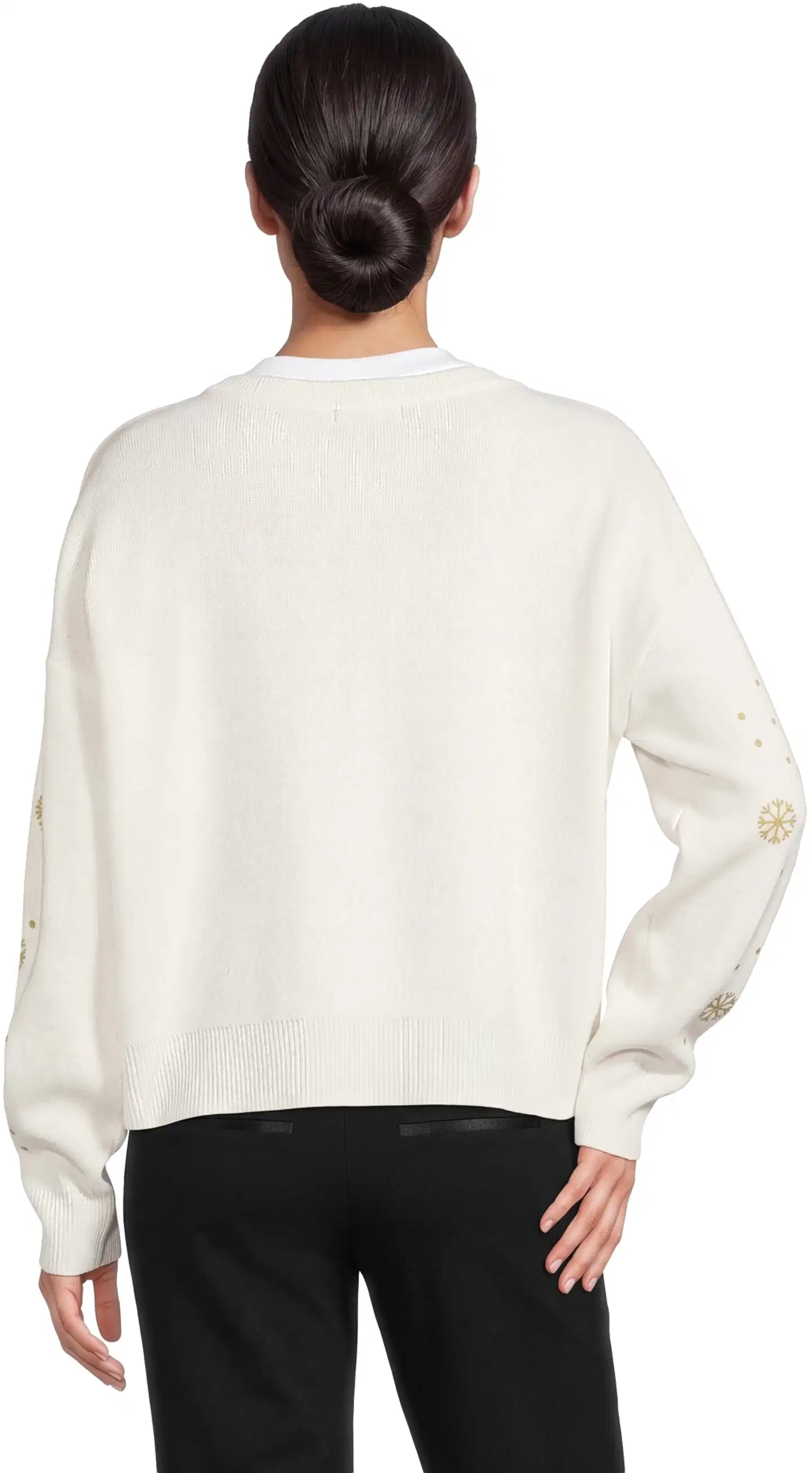 House naisten jouluneule 213HX42269 - Off-white - 4