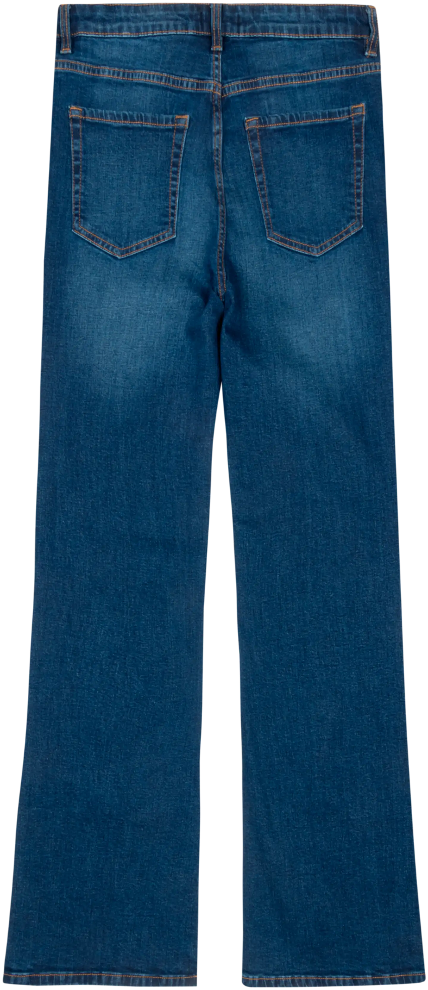 House naisten farkut Straight Flare - Mid blue - 4