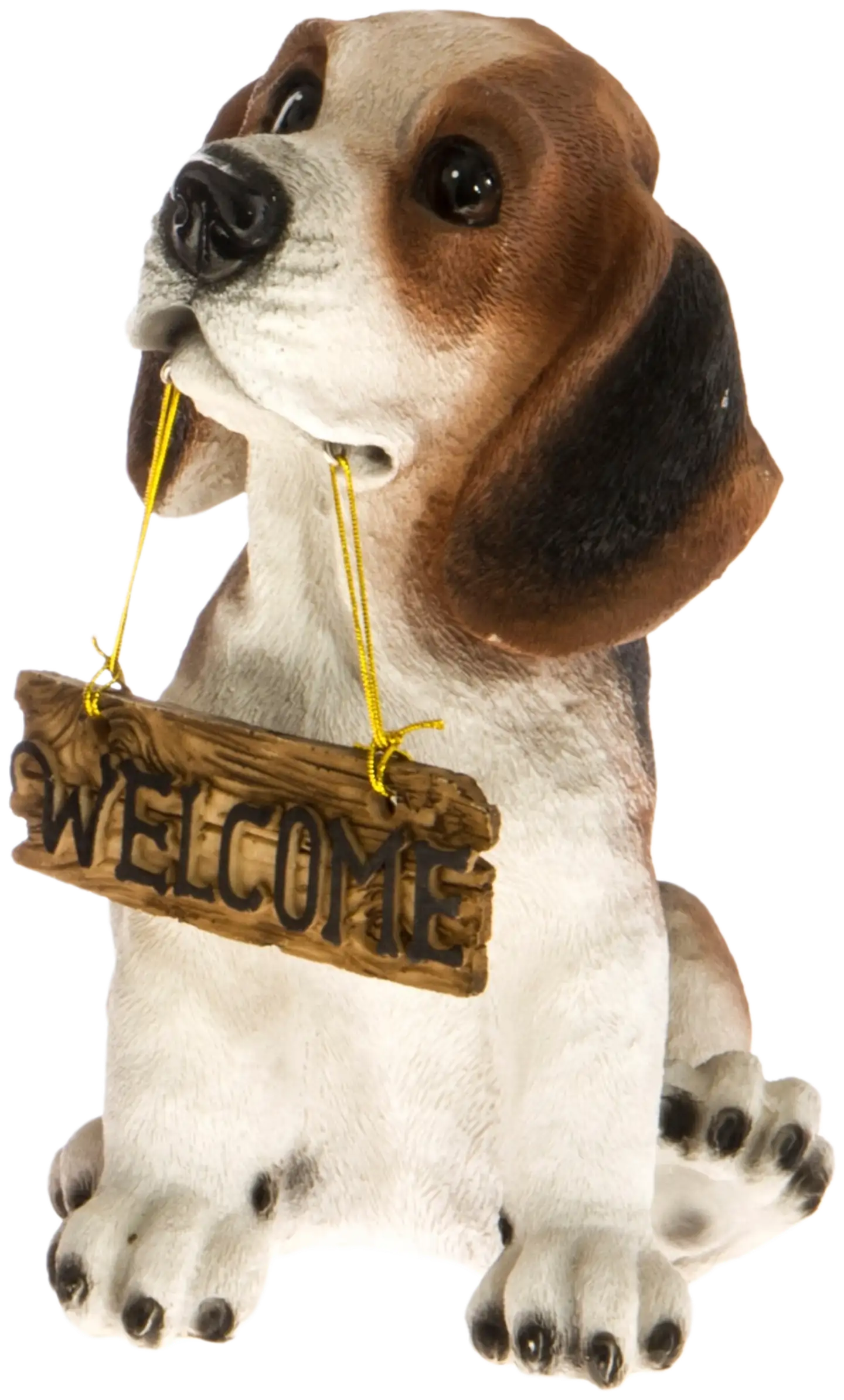 4Living Koira 24 cm "welcome" -kyltti  beagle