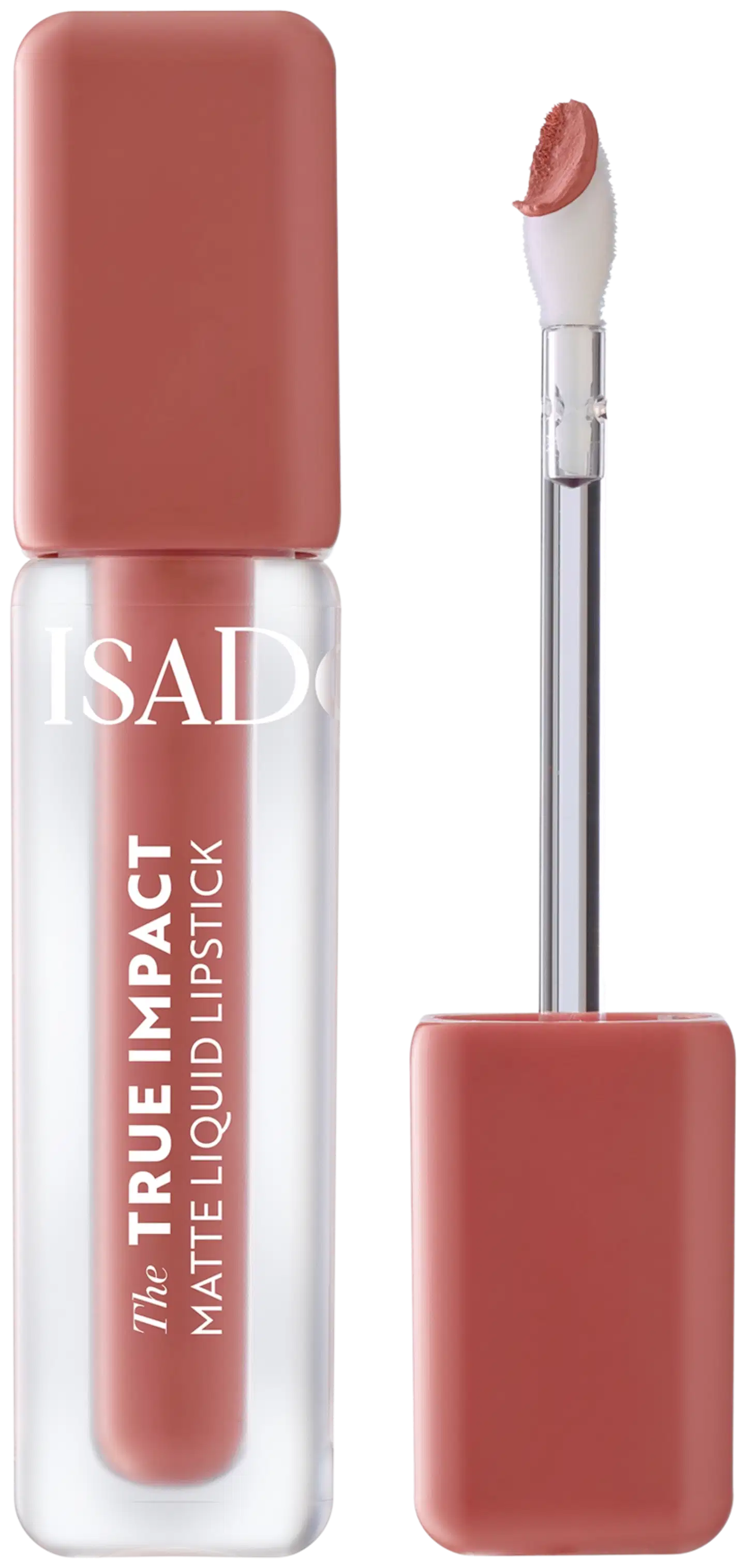IsaDora The True Impact Matte Liquid Lipstick Nestemäinen Huulipuna 08 Powerful 5,0 ml - True - 1