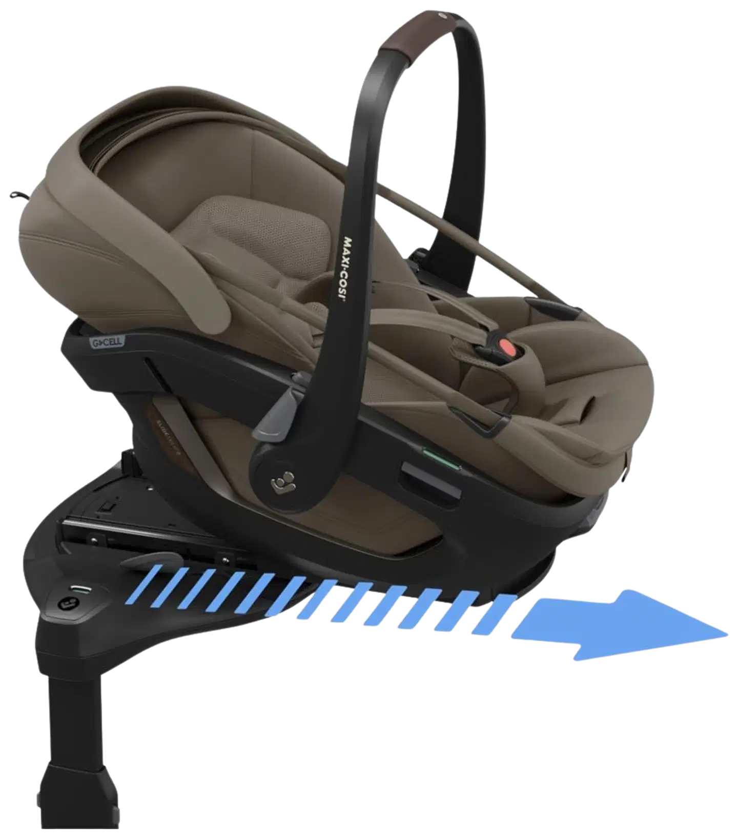 Maxi-Cosi turvakaukalo Coral Slide Pro ruskea - 1