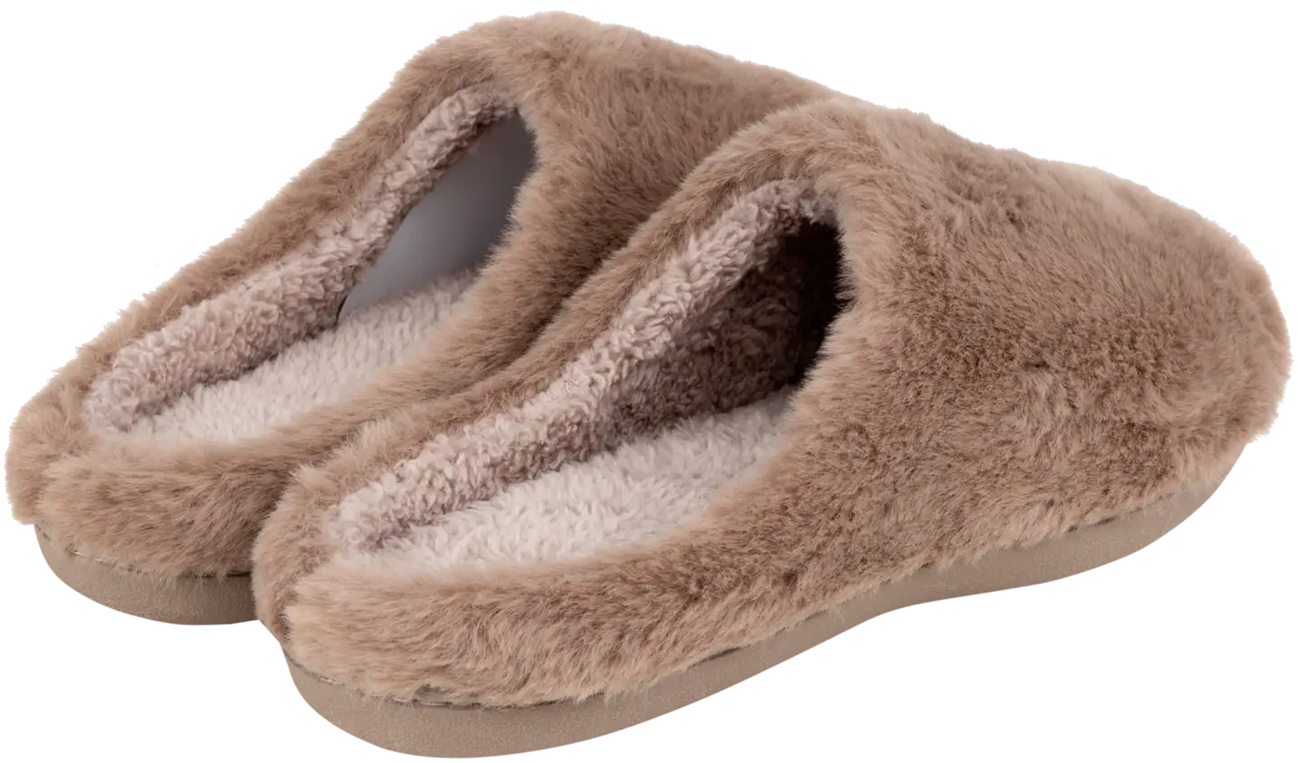 TEX naisten pistokastossut I989894 - Taupe - 2