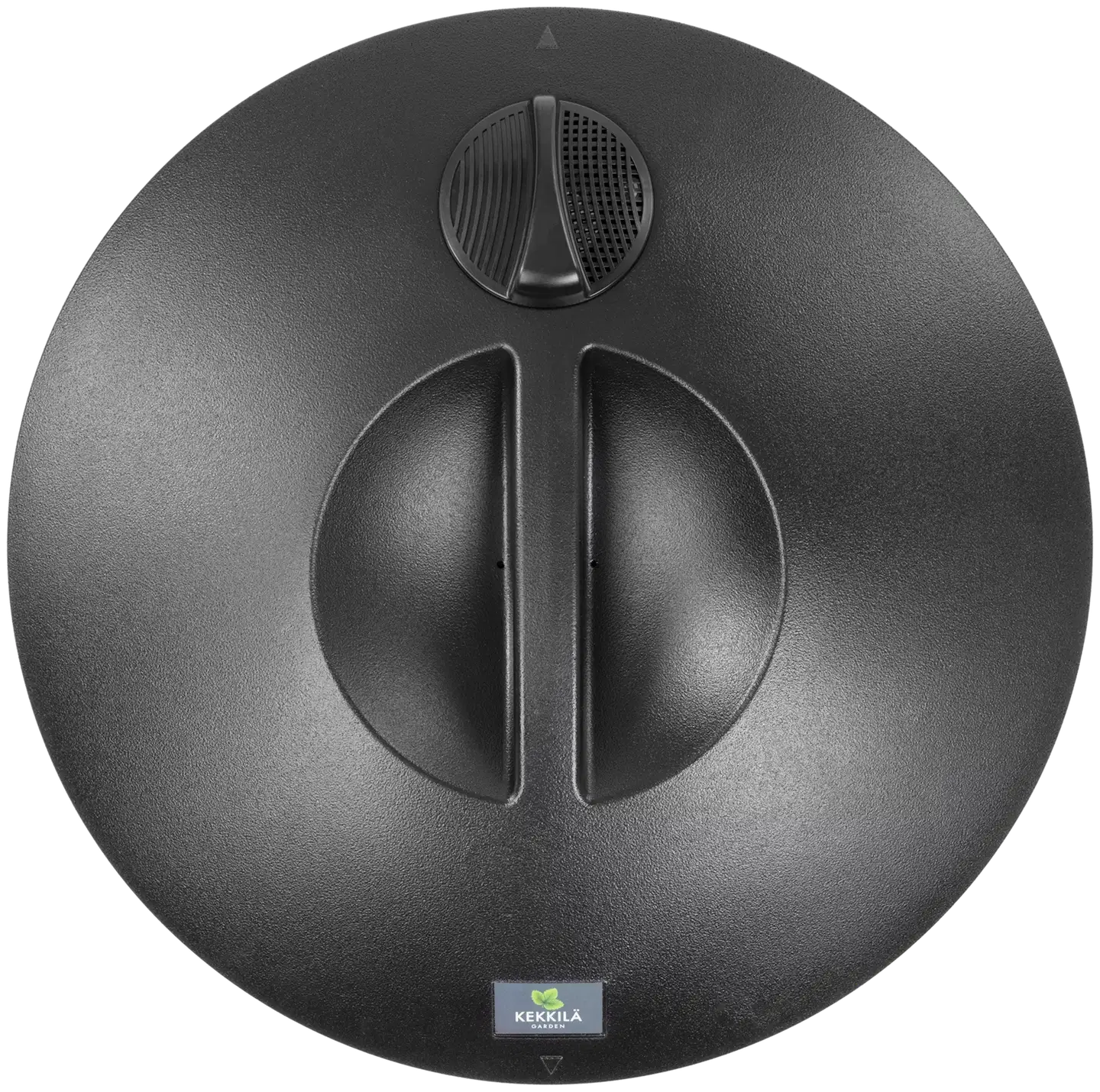 Kekkilä Puutarha- ja mökkikompostorin kansi, musta