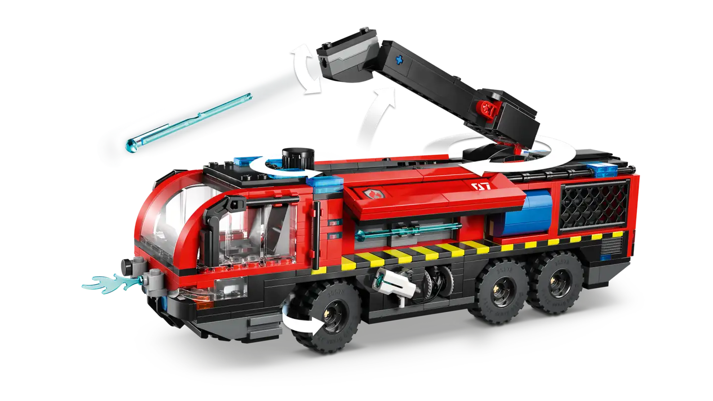 LEGO® City Fire 60499 Lentokentän paloauto - 11