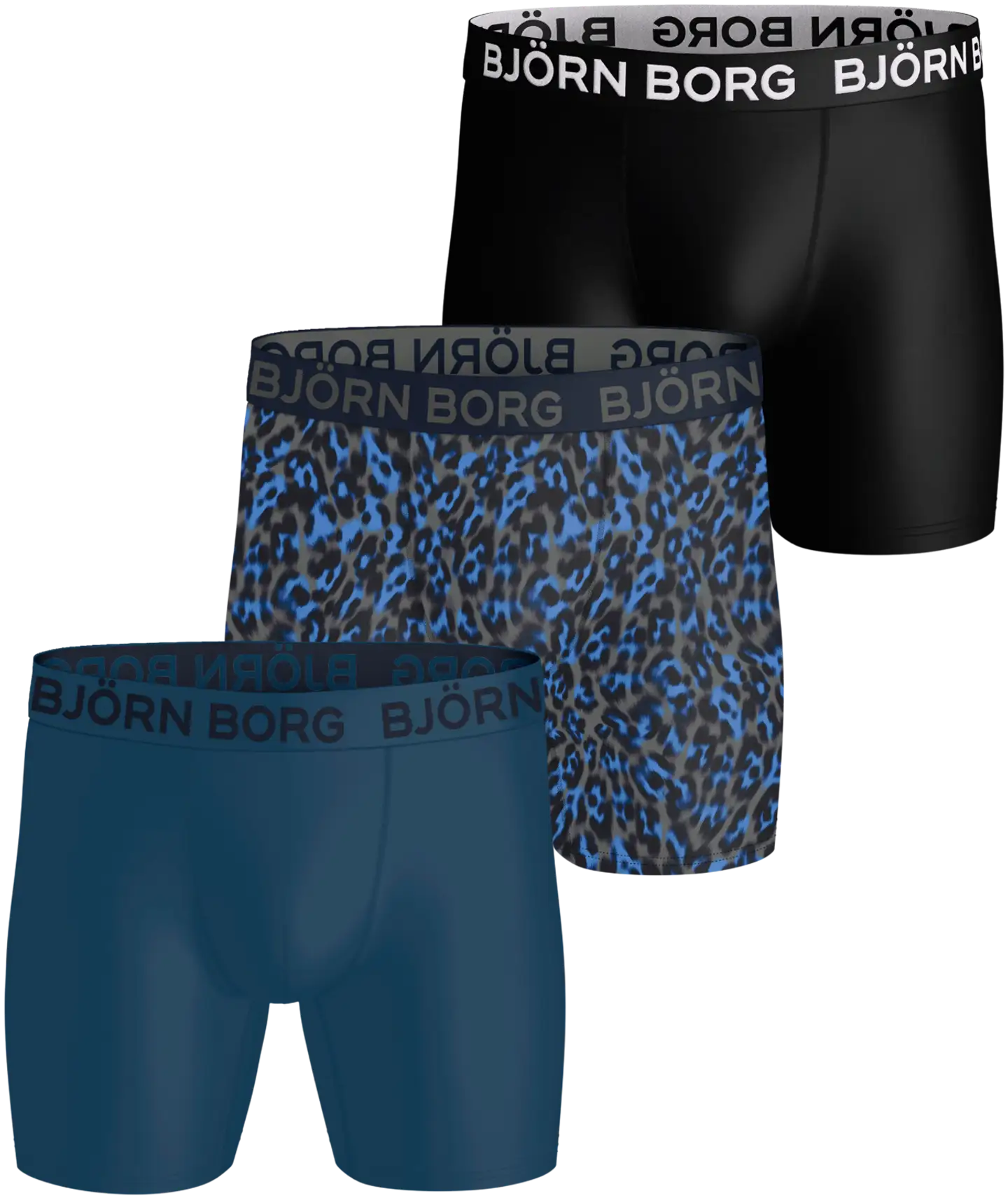 Björn Borg miesten microkuitu boxerit 3p 10004950 - MP002