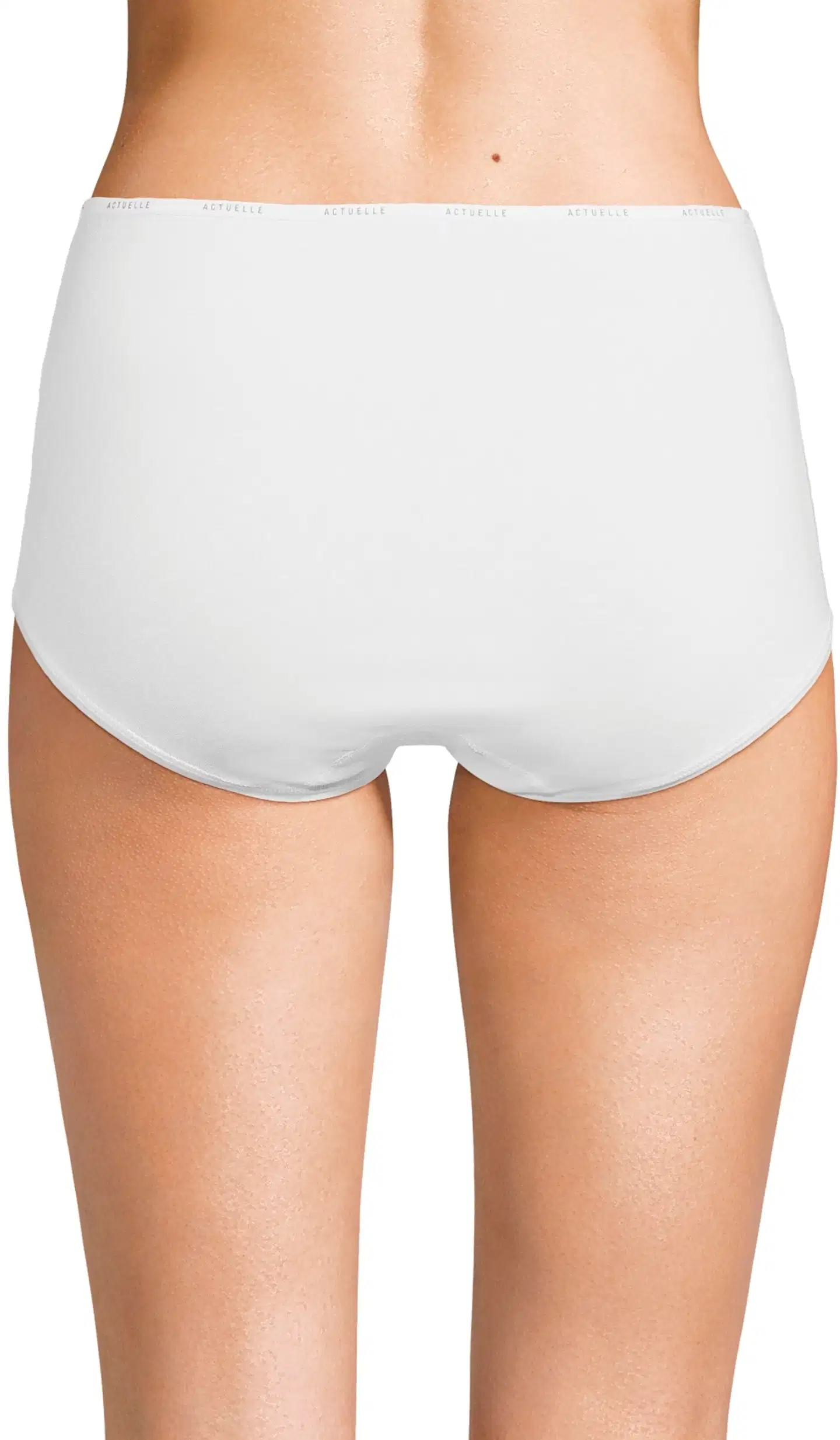 Actuelle naisten alushousut Maxi Basic 2-pack - Valkoinen - 3