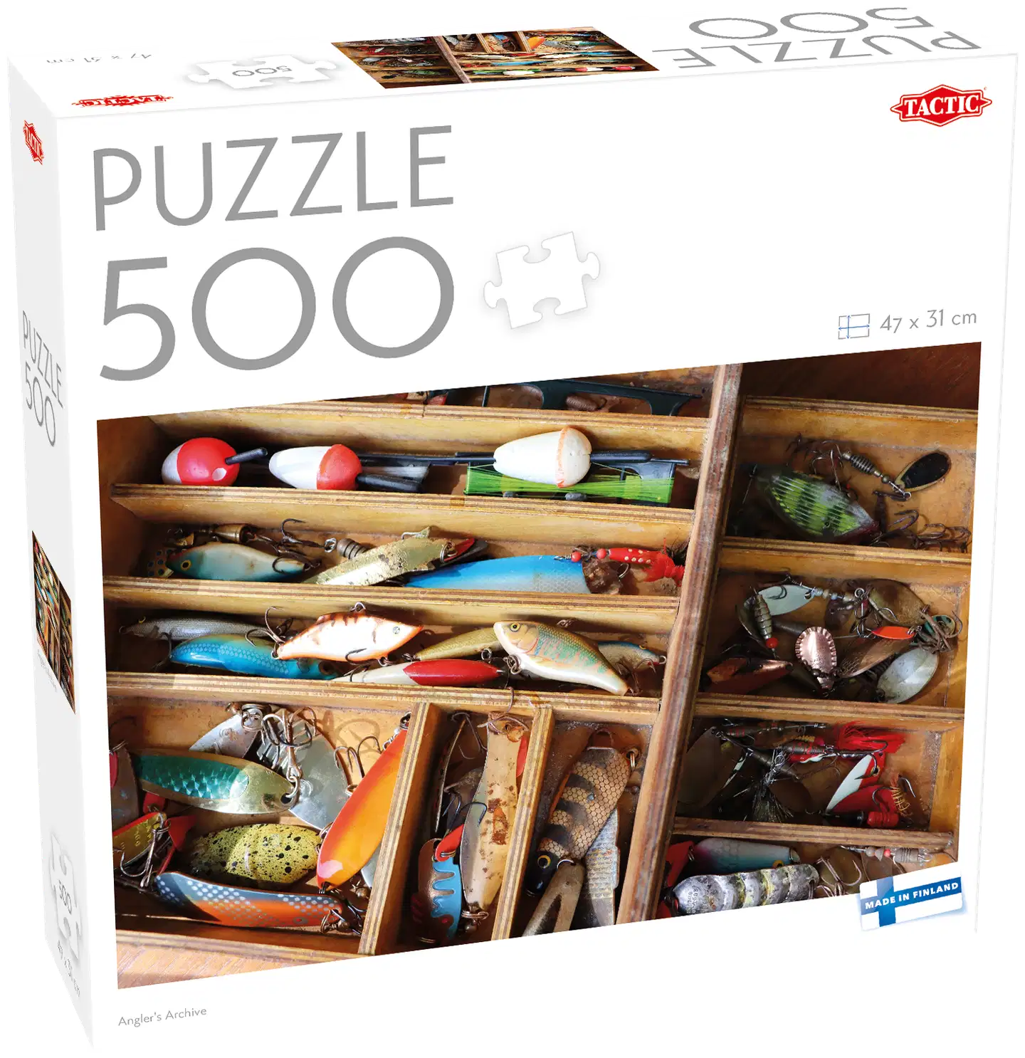 Tactic Palapeli Puzzle Lovers Angler's Archive 500 palaa - 1