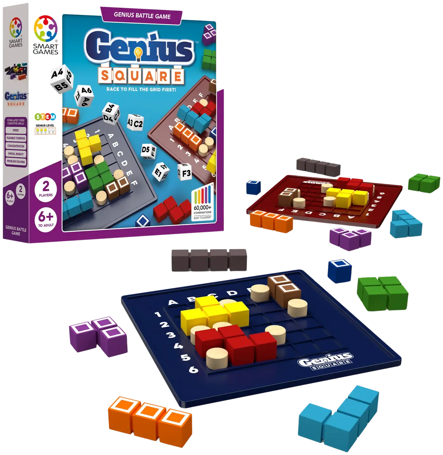 SmartGames Perhepeli Genius Square - 2