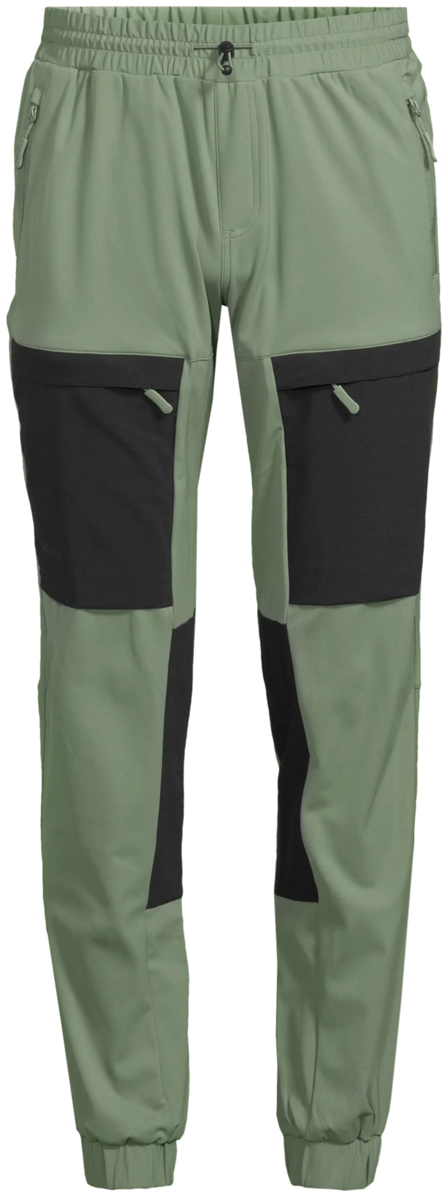 Luode12 miesten retkeily- ja ulkoiluhousut 204L112656 - Oil Green - 2