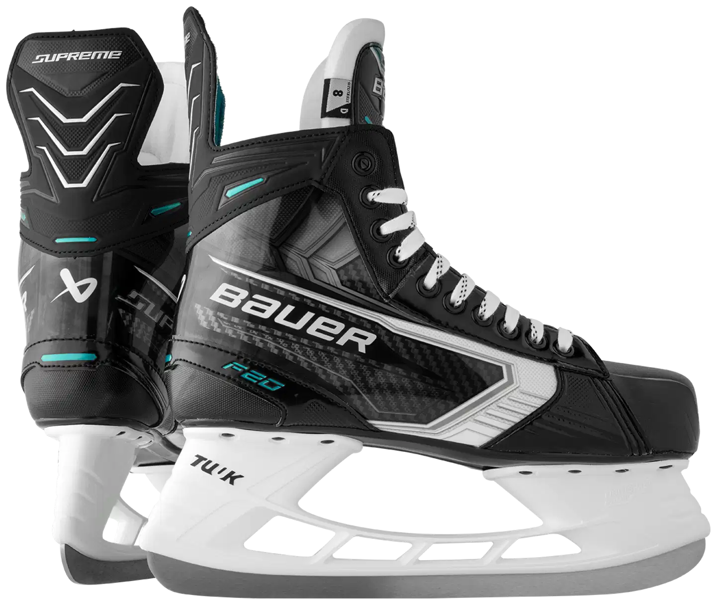 Bauer S26 supreme F 20 jääkiekkoluistin musta INT - BLK