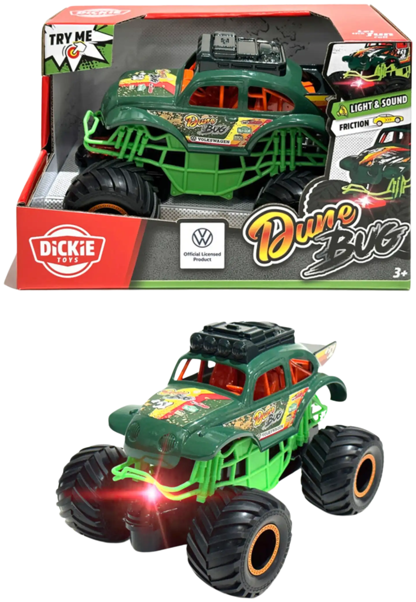 Dickie Toys Dune Bug valo- ja äänitoiminnoin - 1
