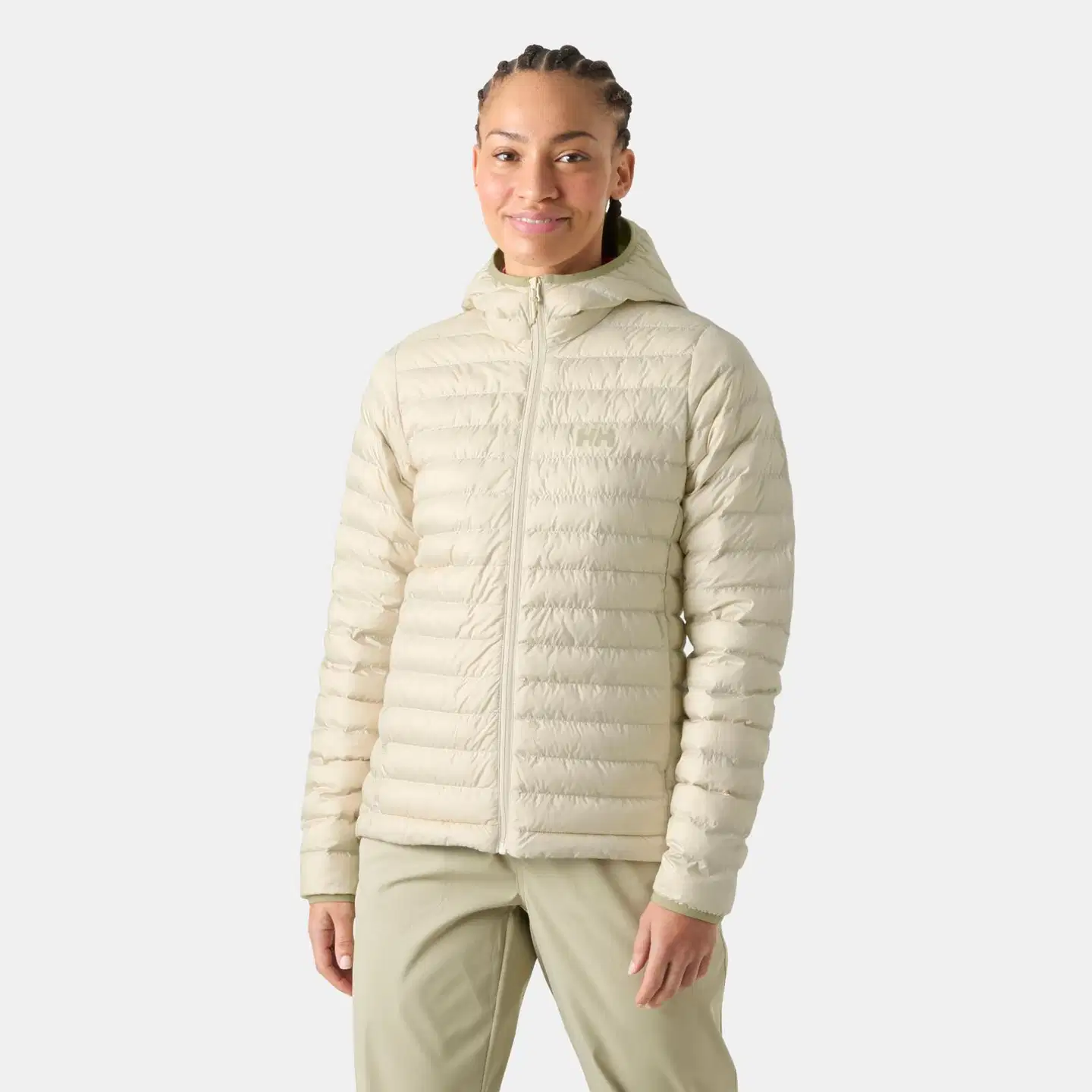 Helly Hansen naisten kevytvanutakki Sirdal Hooded Insulator 63501 - Cream - 3
