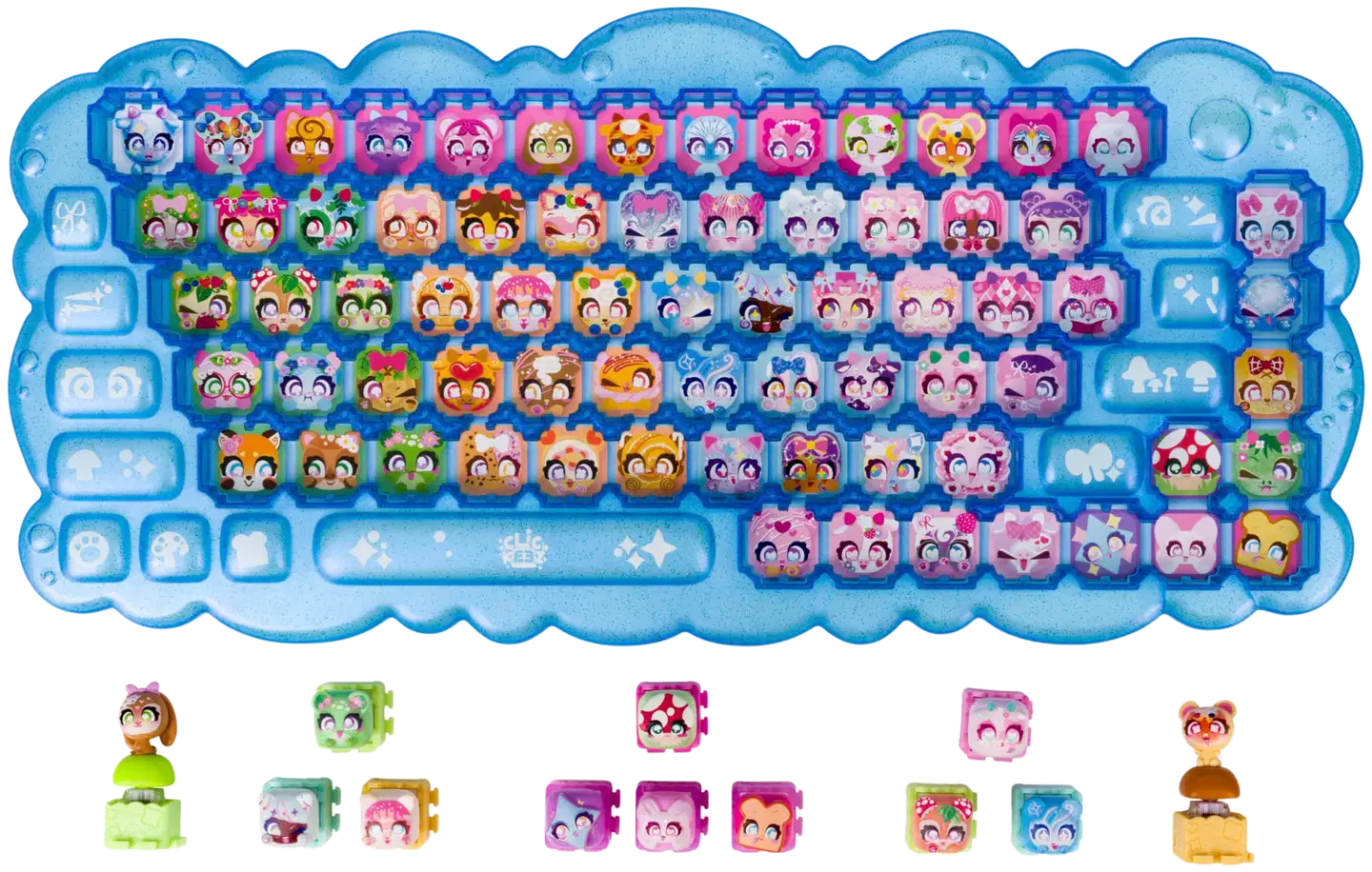 Clickeez Keyboard Mega Pack fidgetleikkisetti - 2
