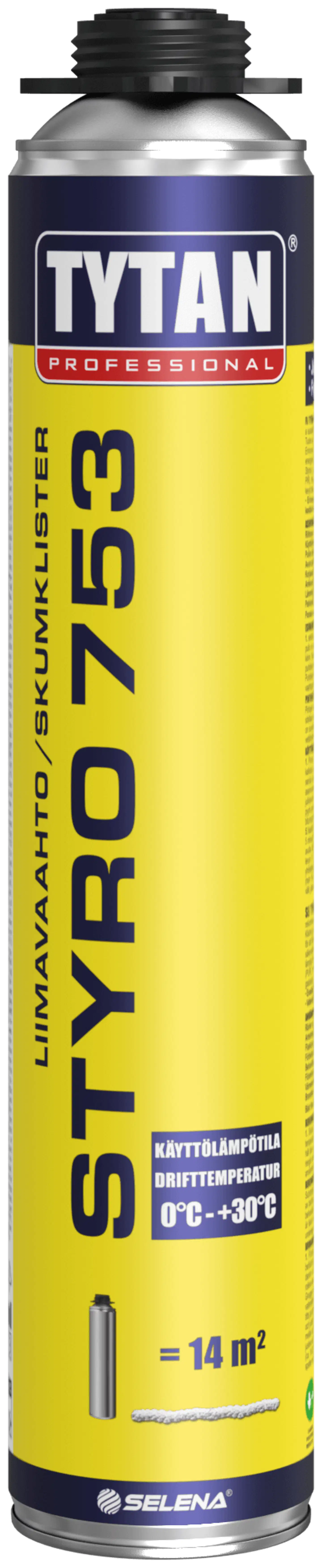Tytan liimavaahto Styro B3 Gun 750ml