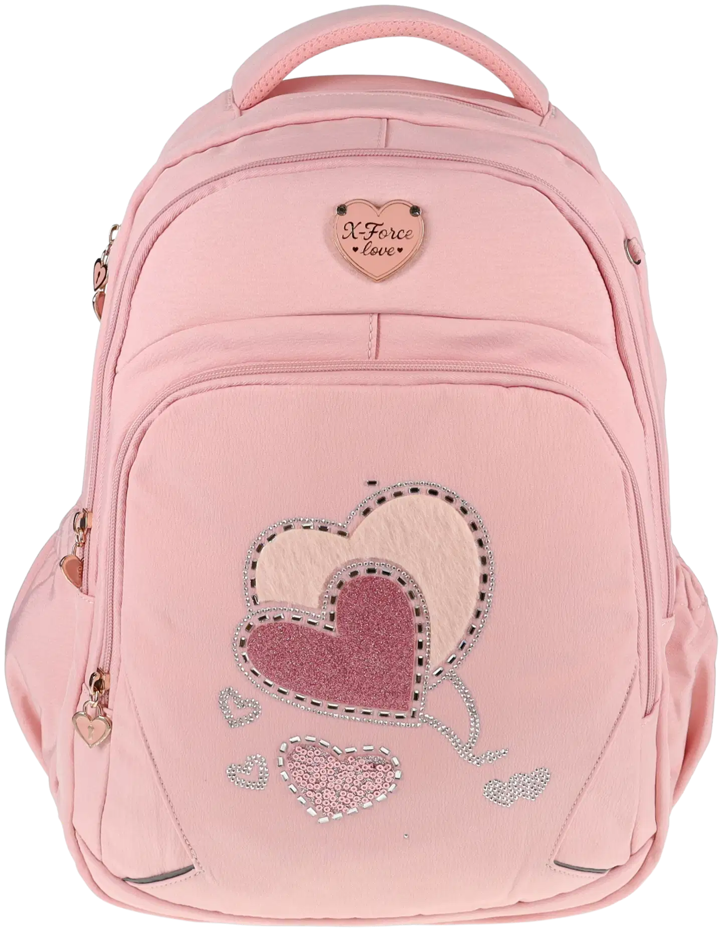 X-Force reppu heart X-268 pinkki - 1