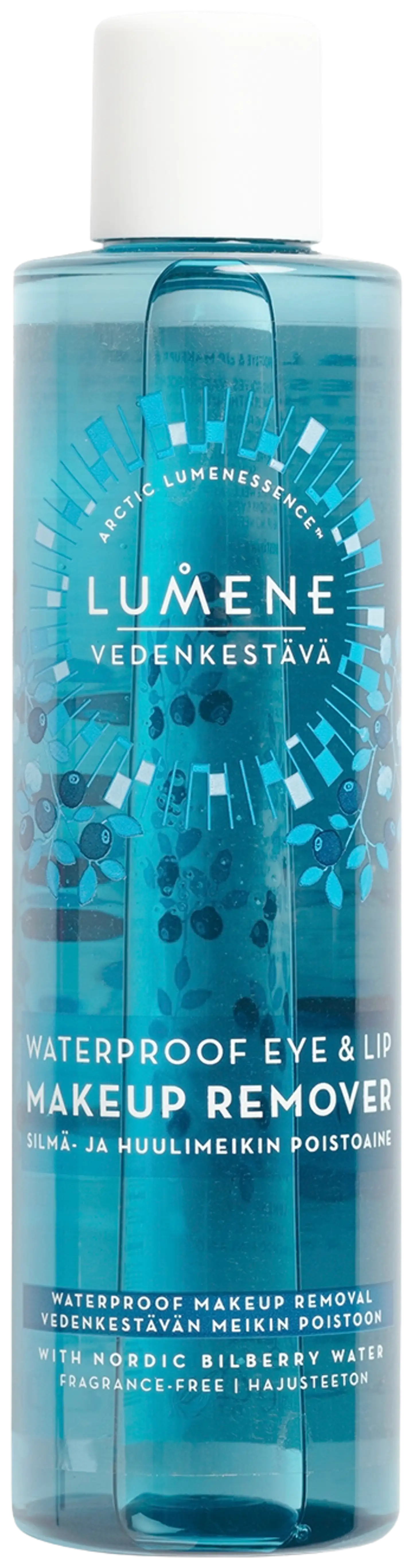 Lumene VEDENKESTÄVÄ silmä- ja huulimeikin poistoaine 200ml