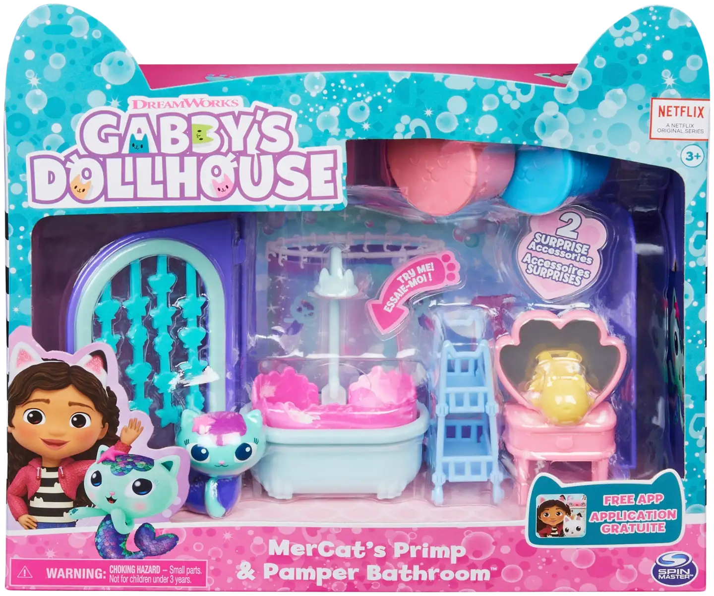 Gabby's Dollhouse Deluxe huoneet - 3