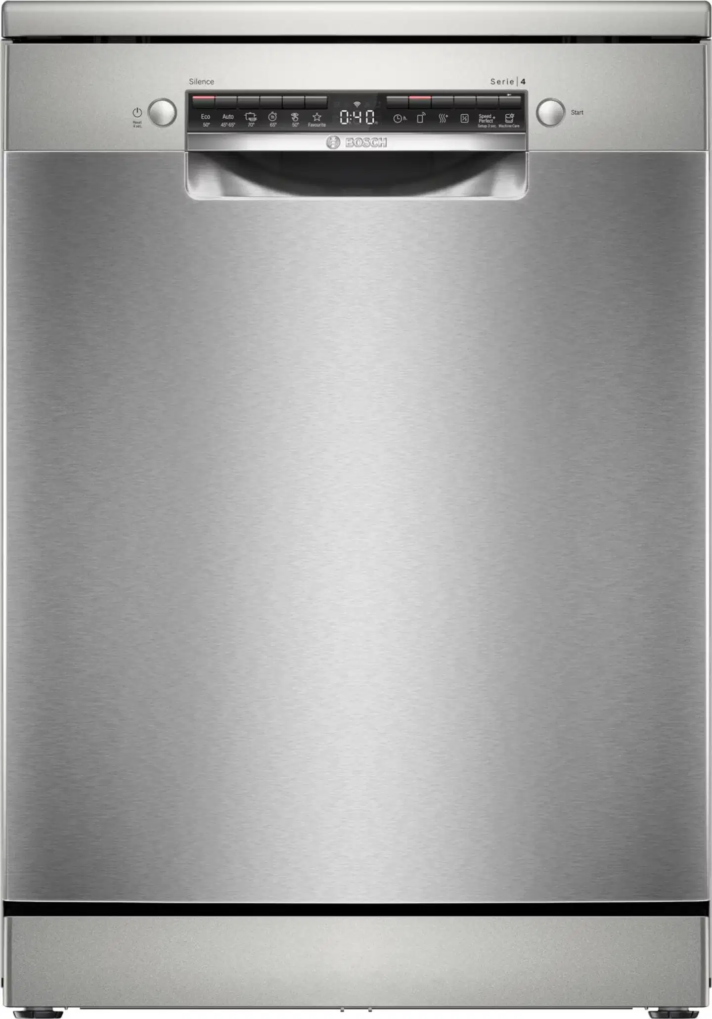 Bosch Serie 4 vapaasti sijoitettava astianpesukone 60 cm harjattu teräs anti fingerprint - 1