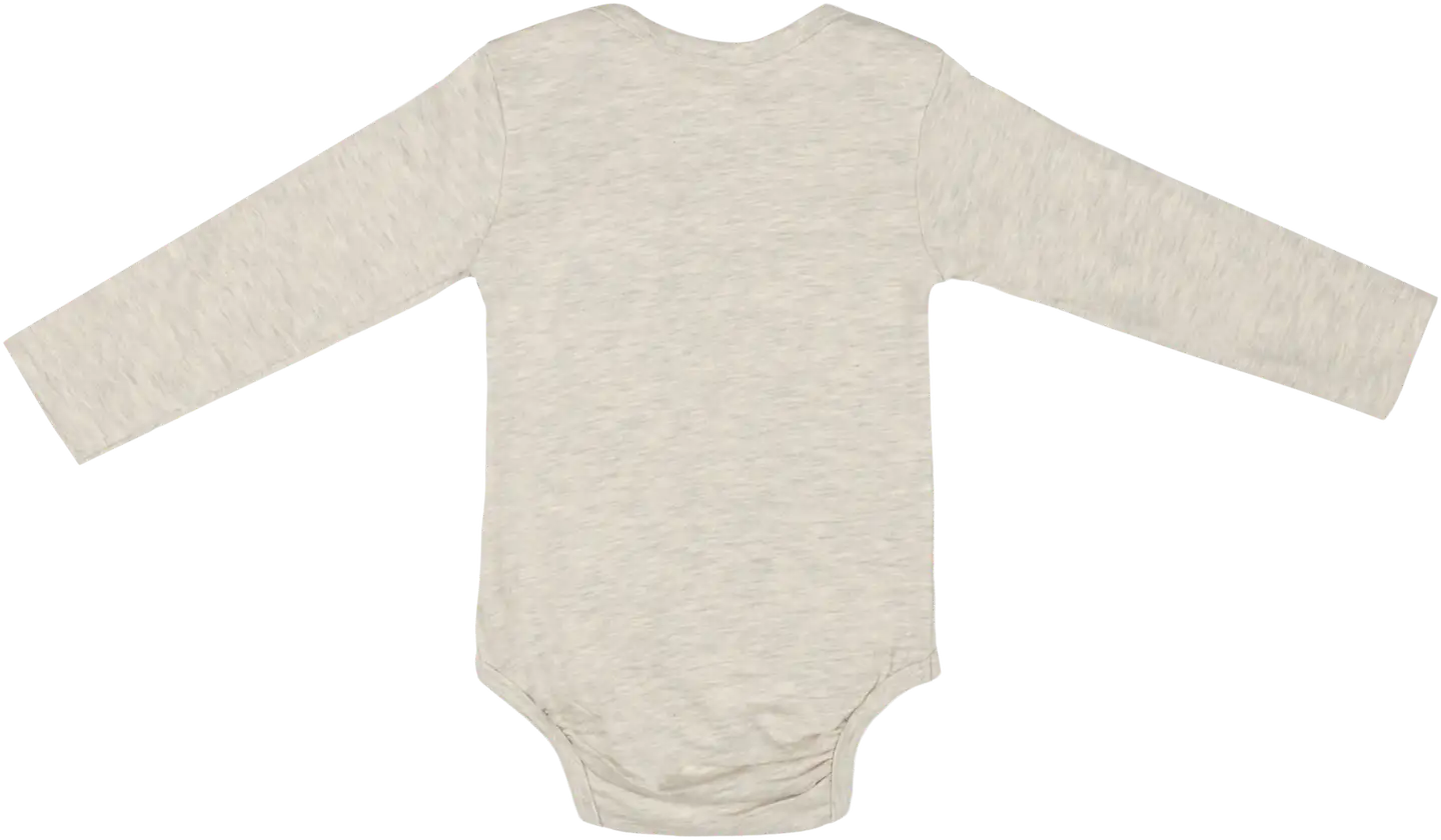 Disney vauvojen body Tiku & Taku Joulu - Light Grey melange - 2