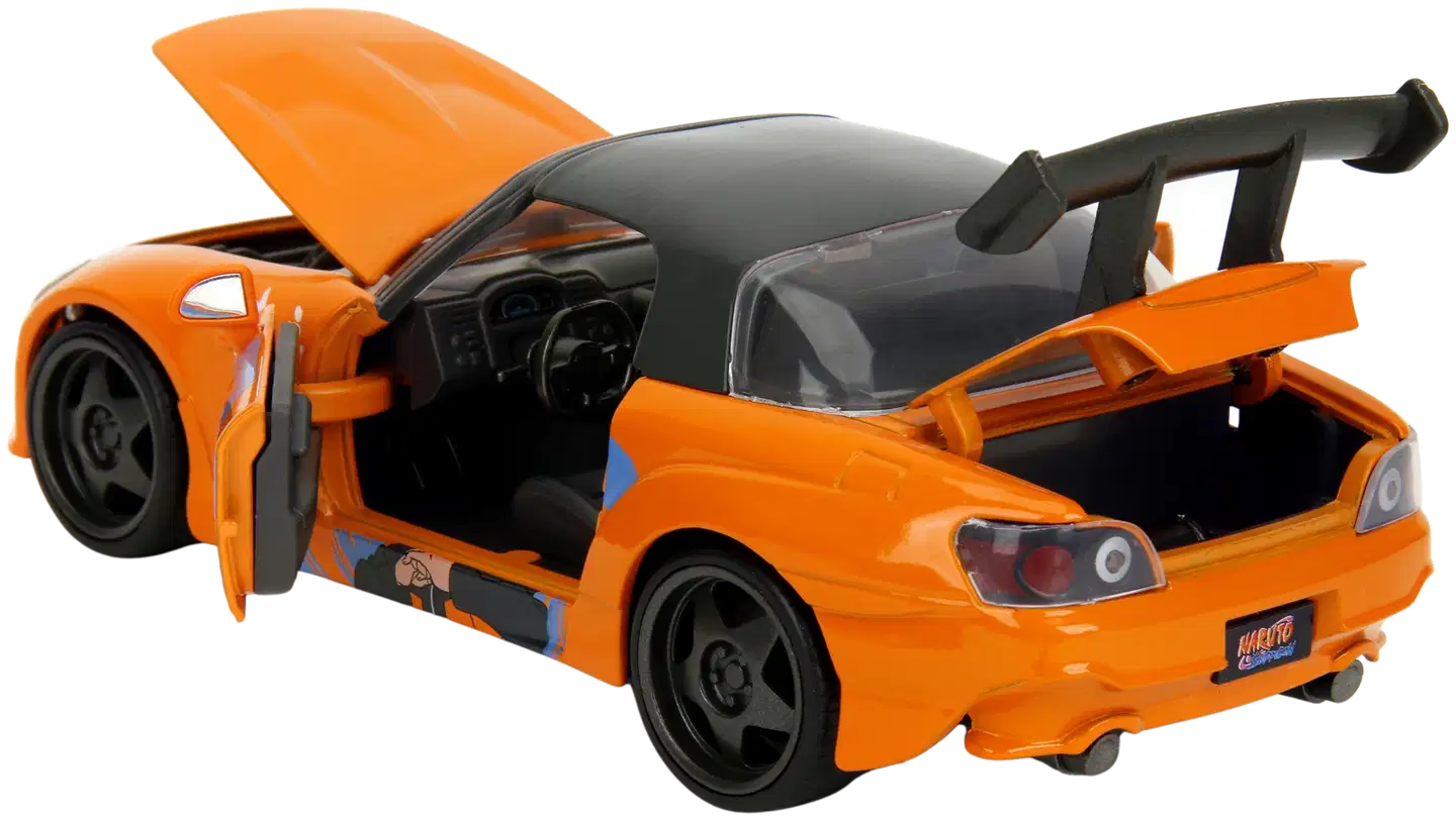 Jada Naruto Shippuden: Naruto ja 2001 Honda S2000, 20 cm, 1:24, die-cast - 8