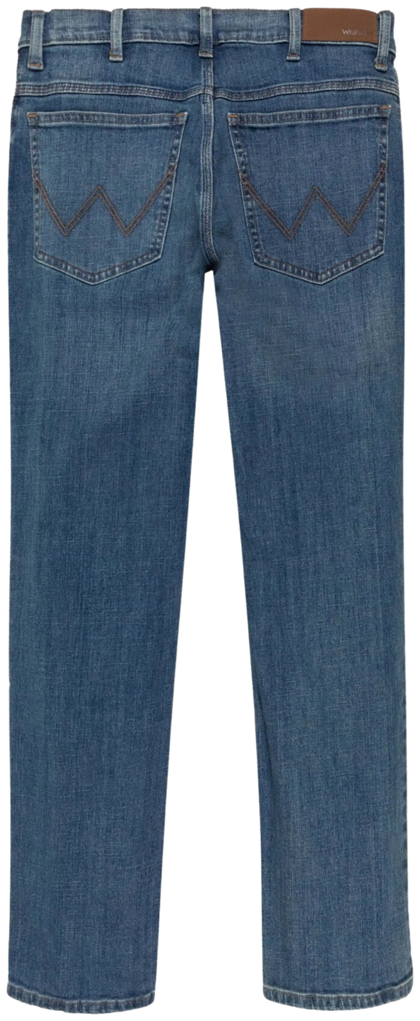 Wrangler miesten farkut straight 112126011 - mid stone - 1