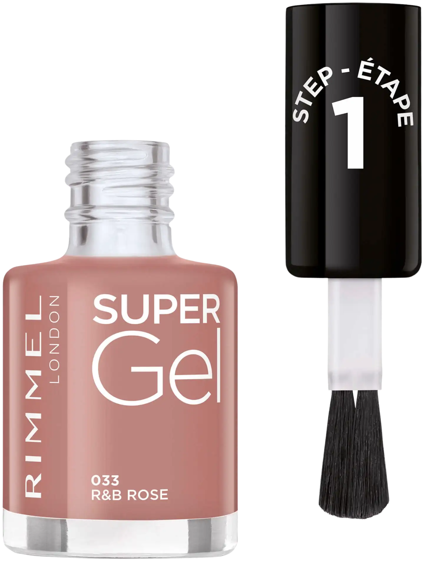 Rimmel Super Gel 033 R&B Rose kynsilakka 12 ml - 2