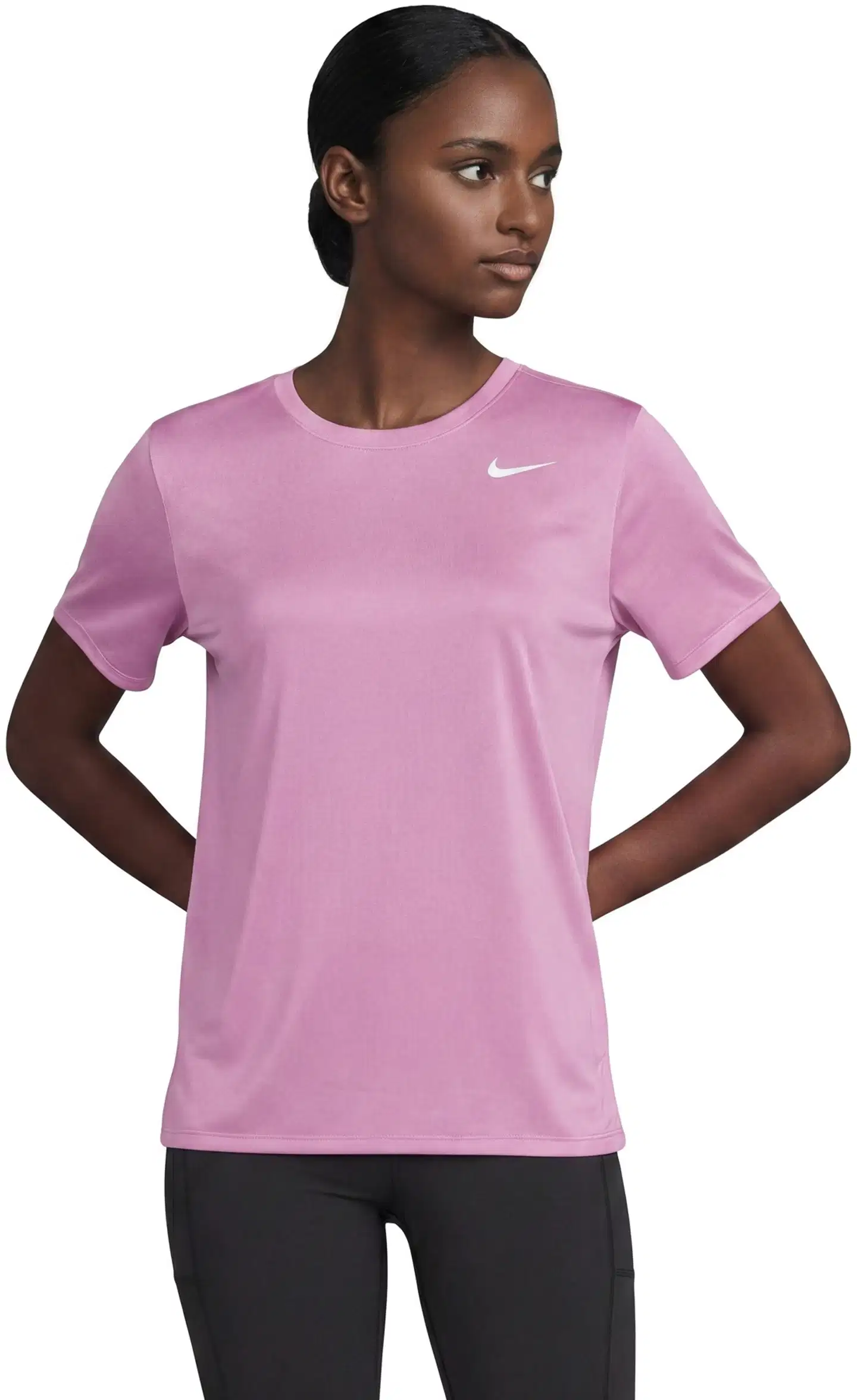 Nike naisten lyhythihainen treenipaita DX0687-504 - Pinkki - 1