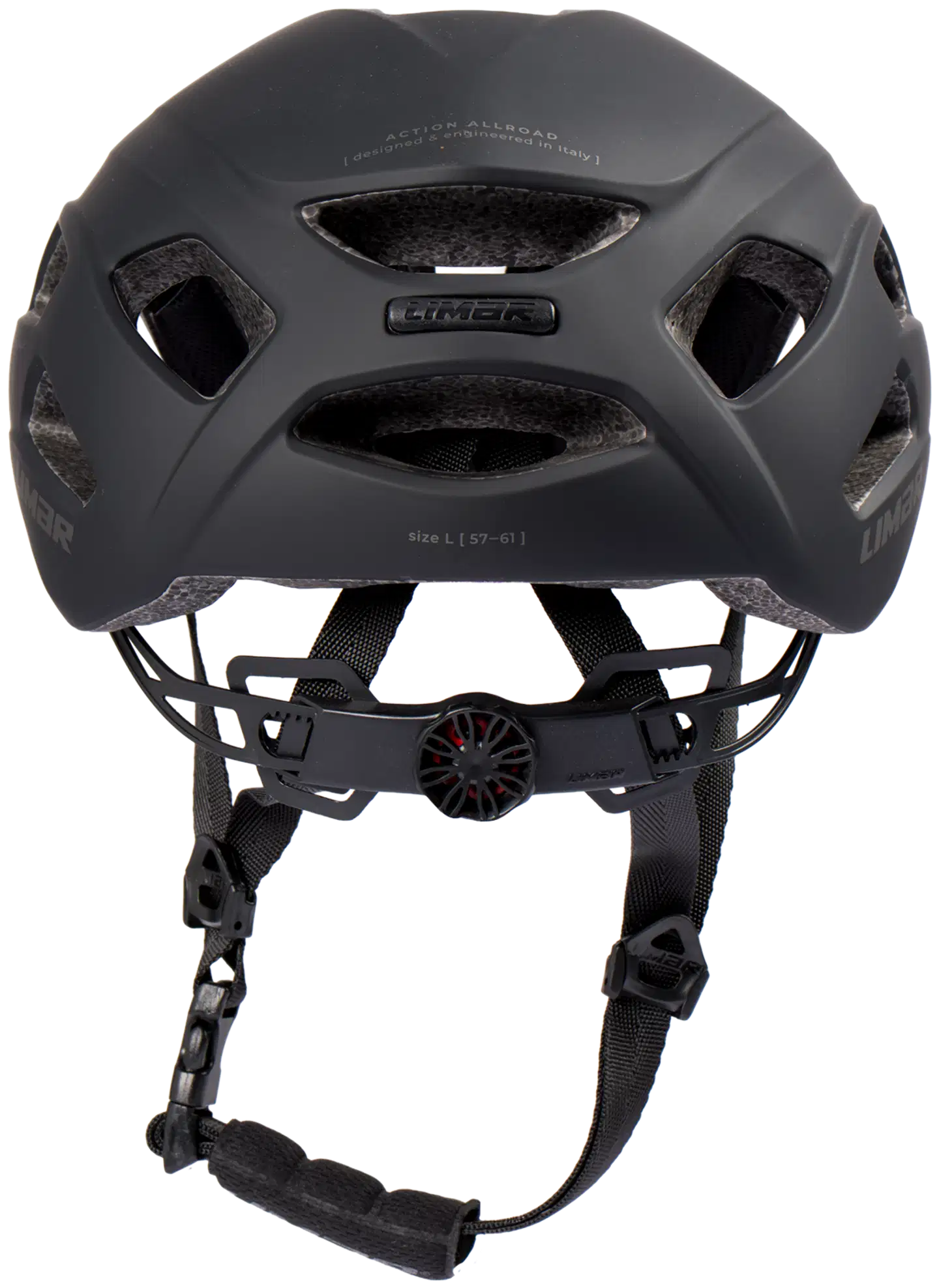 Limar road-kypärä Action Allroad 57-61 cm matta musta - 3