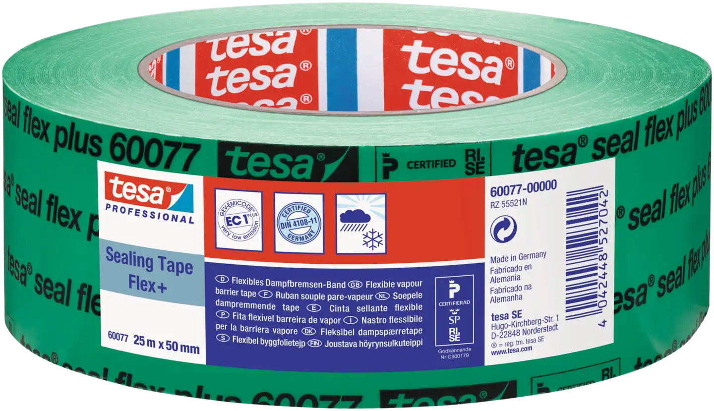 Tesa höyrynsulkuteippi seal flex+ 25m x 50mm - 1