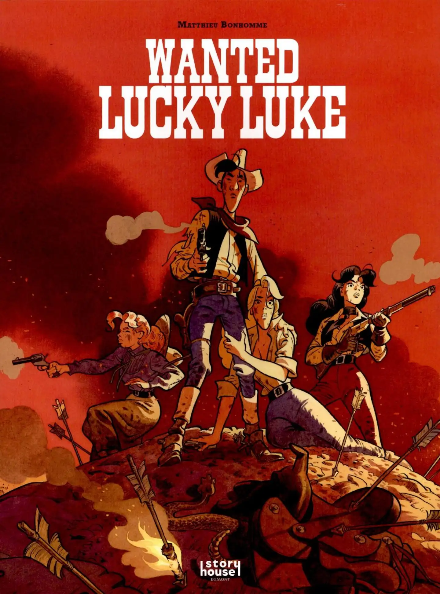 Bonhomme, Lucky Luke uudet seikkailut 16: Wanted Lucky Luke