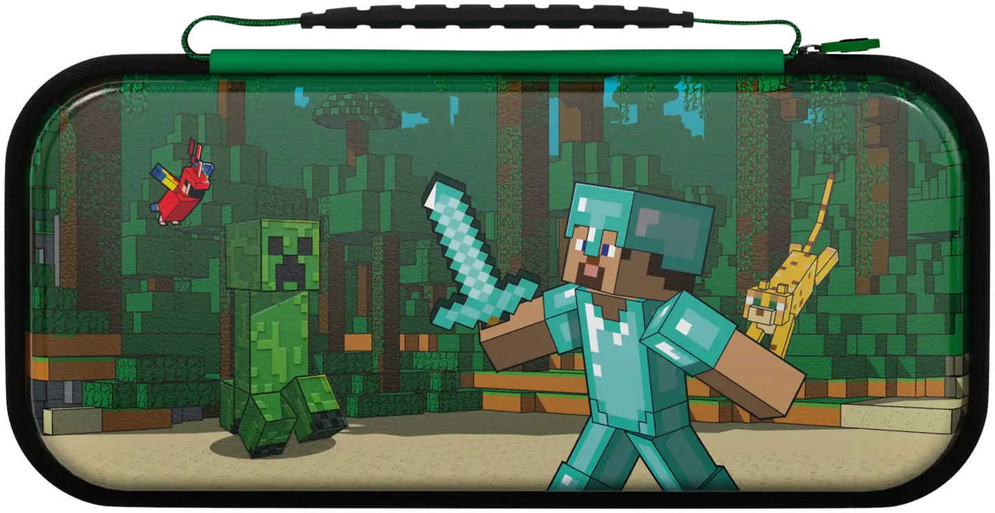 PDP Switch Minecraft Forest Battle suojalaukku - 1