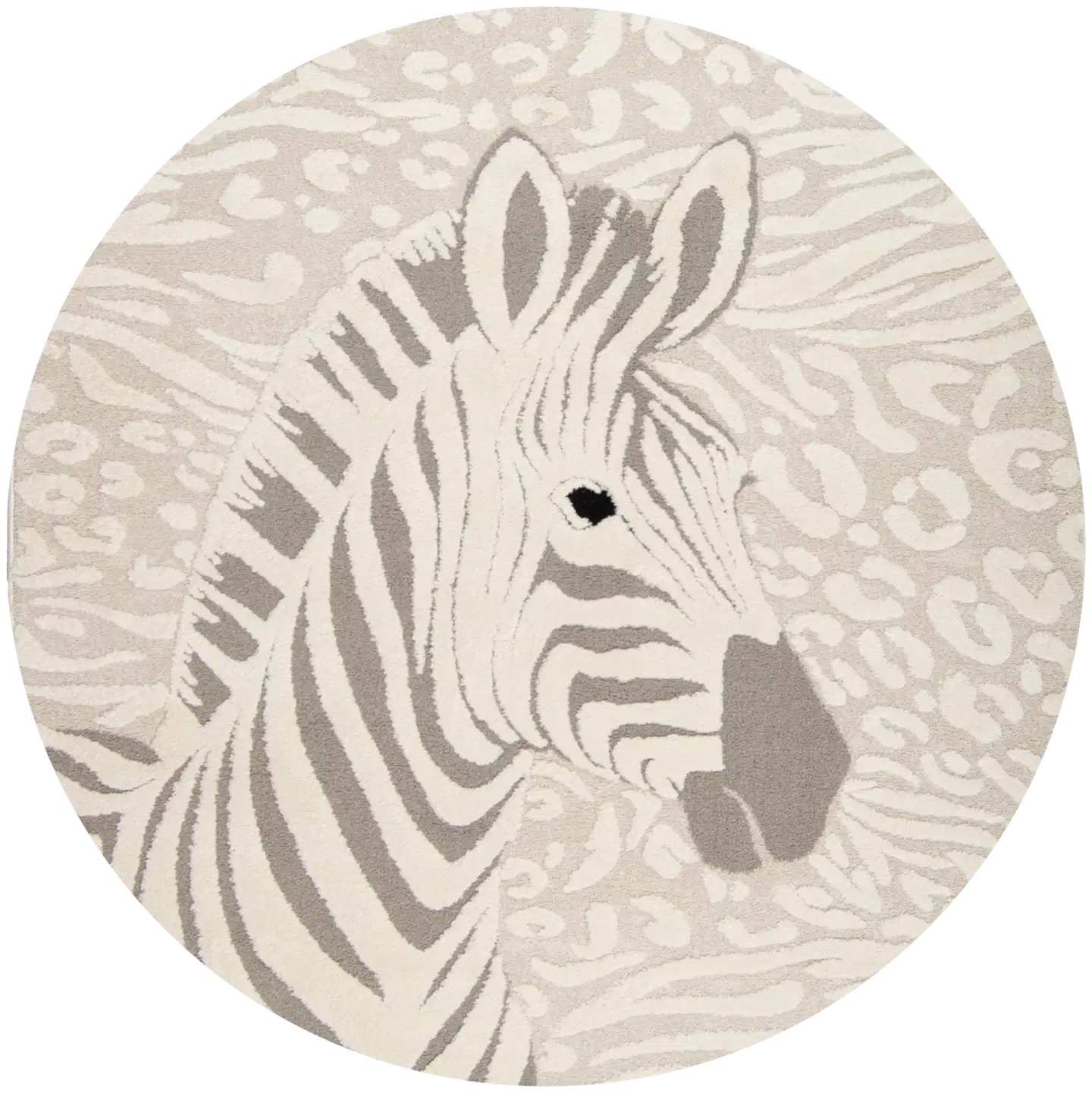 ihankotona matto Zelda Ø120 cm kuviollinen