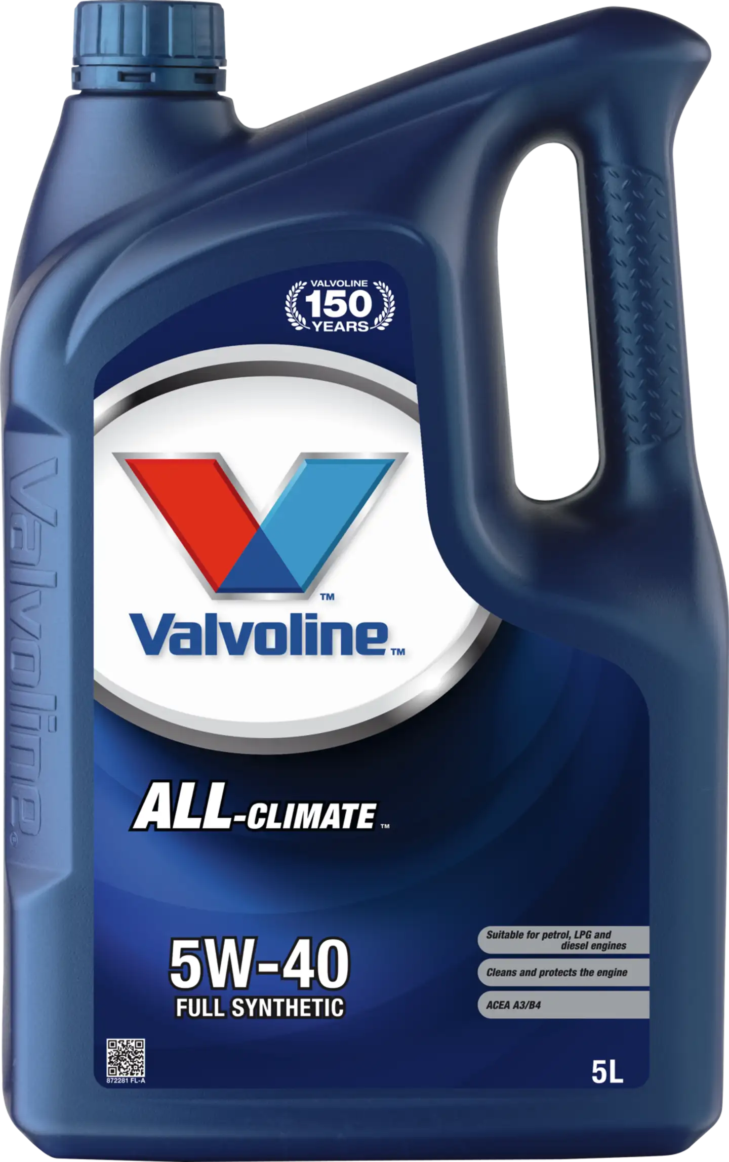 Valvoline All Climate 5W-40 moottoriöljy 5l