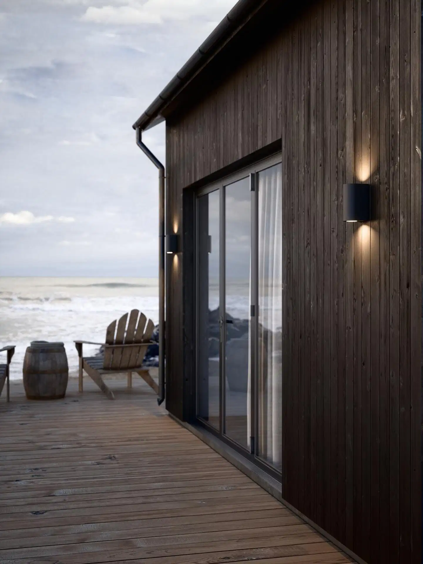 Nordlux seinävalaisin Canto Maxi 2 Seaside musta - 5