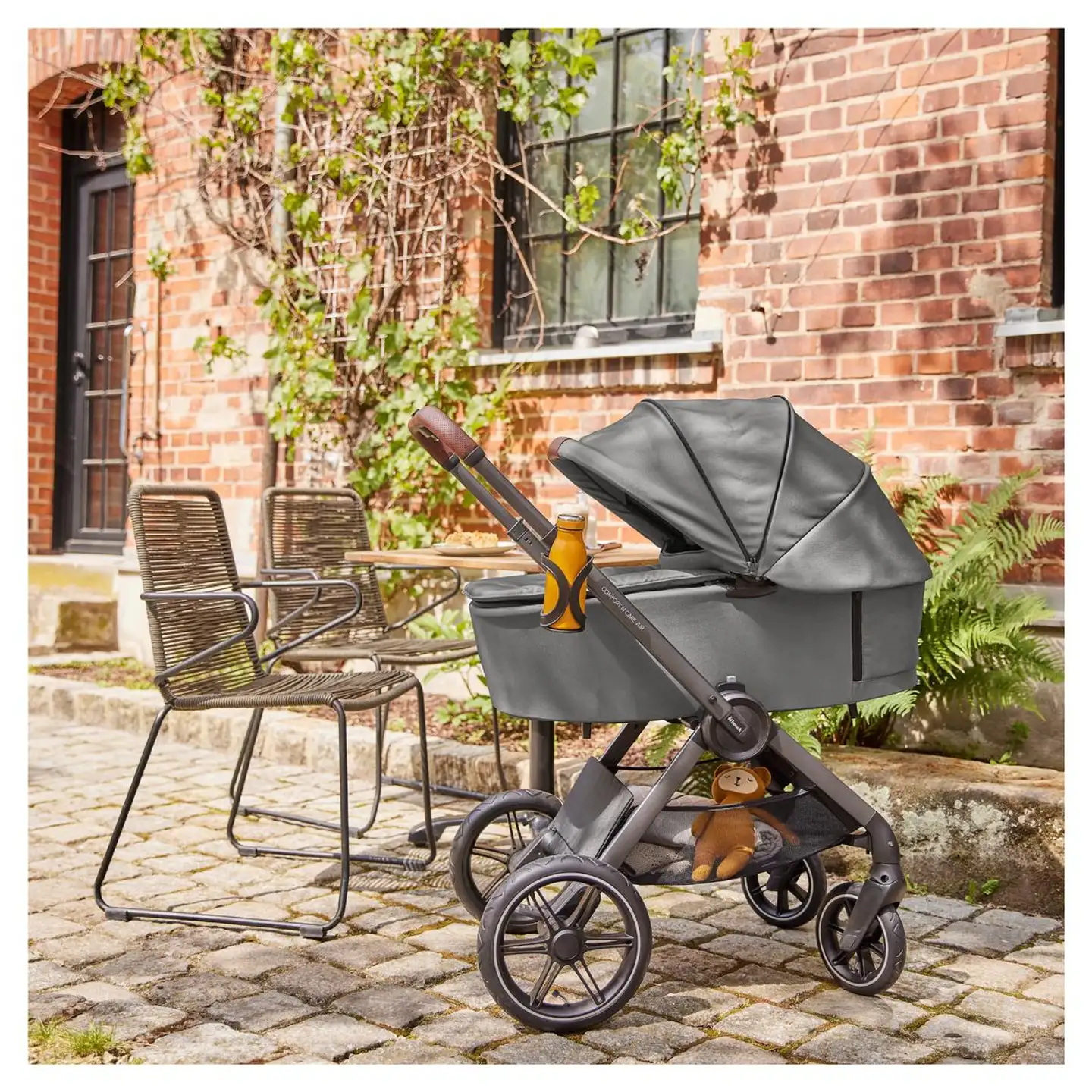 Yhdistelmävaunut Comfort N Care Air Set 0-25 kg tummanharmaa - 39