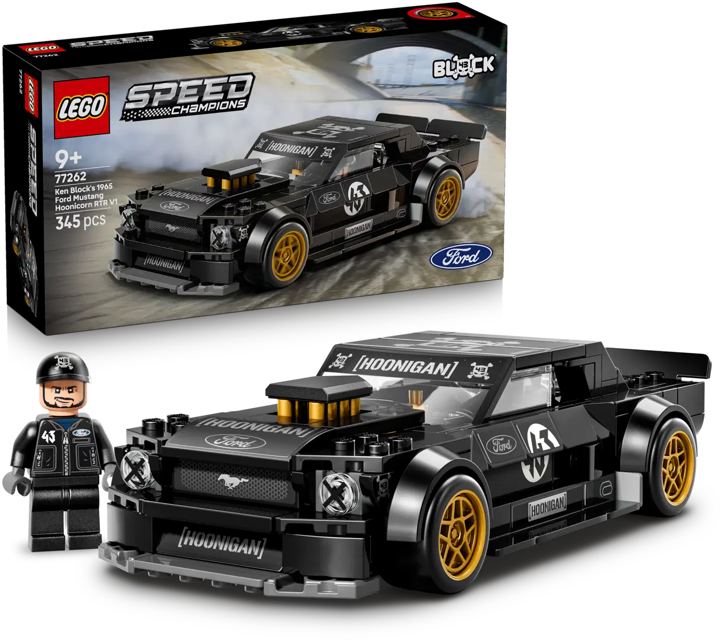 LEGO® Speed Champions 77262 Ken Blockin ’65 Ford Mustang Hoonicorn V1 - 1