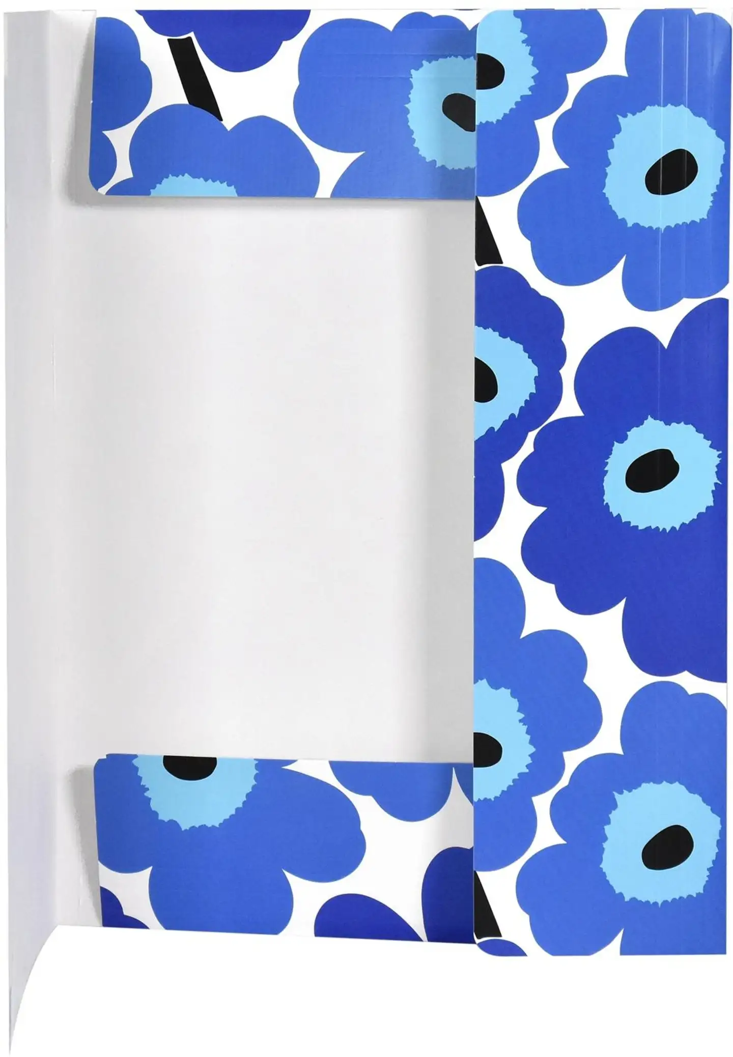 Marimekko kulmalukkokansio unikko sininen - 2