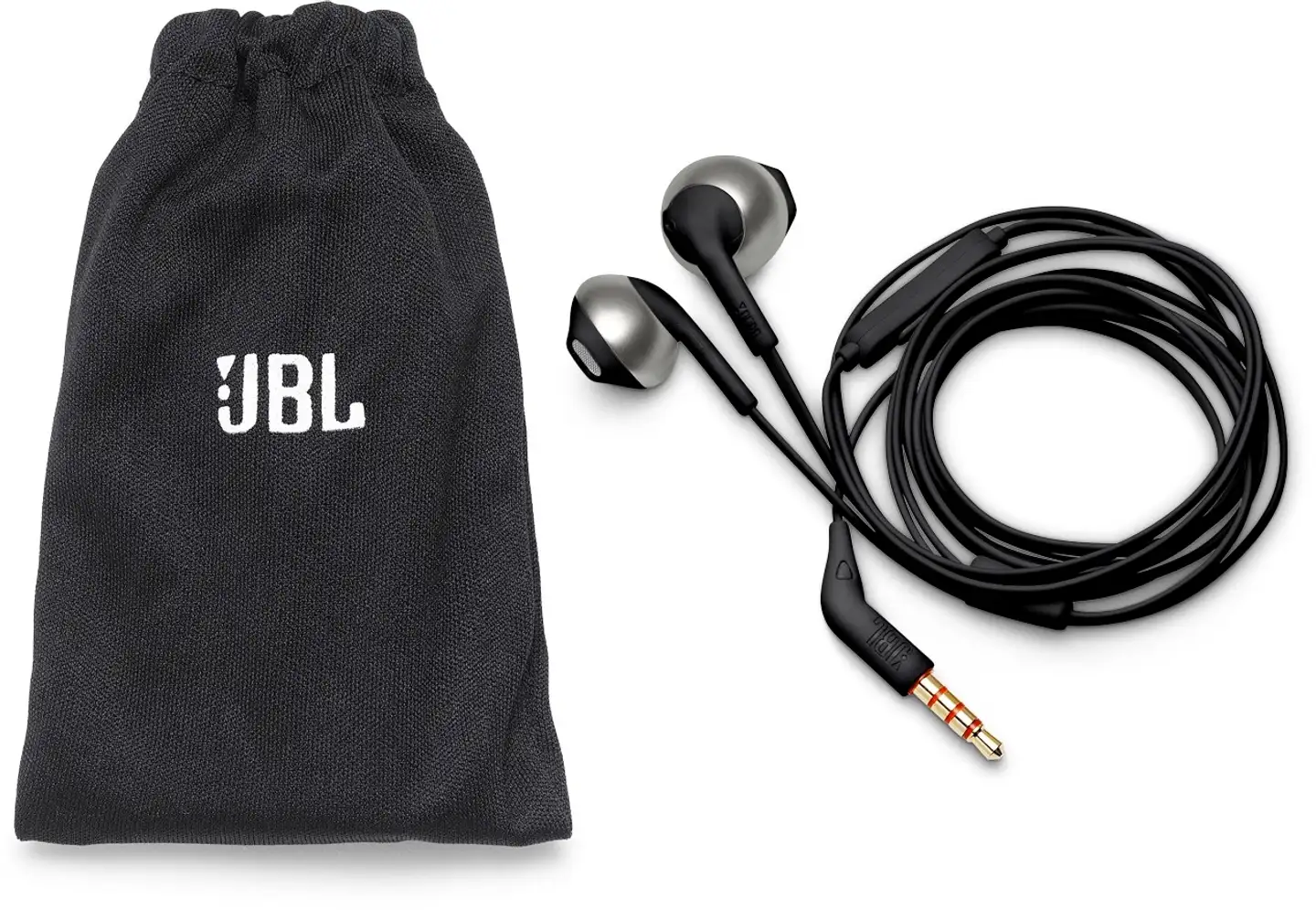 JBL langalliset nappikuulokkeet Tune 205 musta - 4