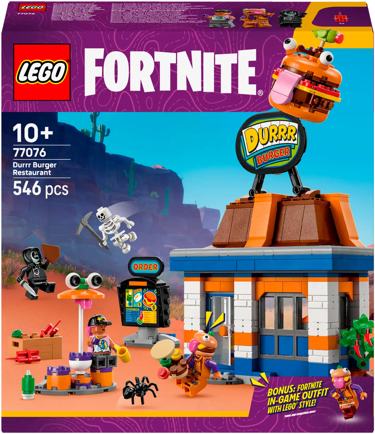 LEGO® Fortnite 77076 Durrr Burger ‑ravintola - 2